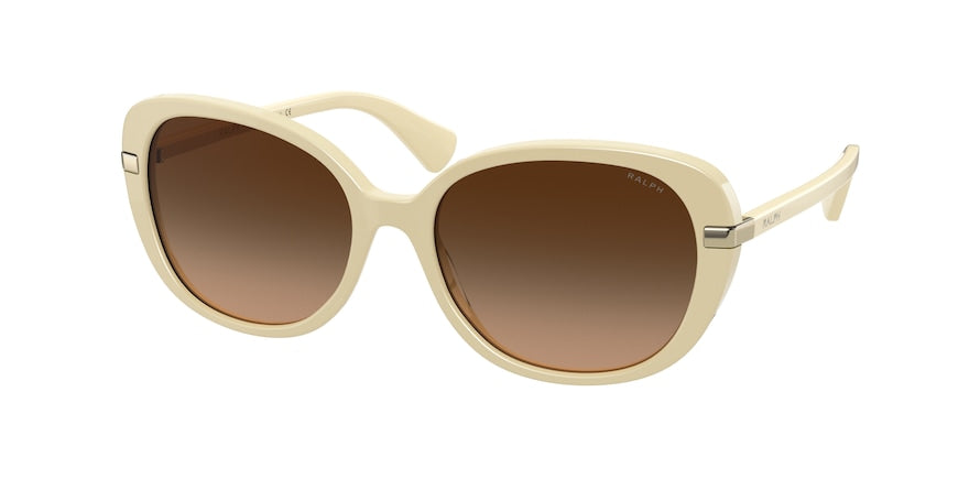 Ralph RA5277 Butterfly Sunglasses  559874-SHINY NUDE CREAMY 56-17-140 - Color Map ivory
