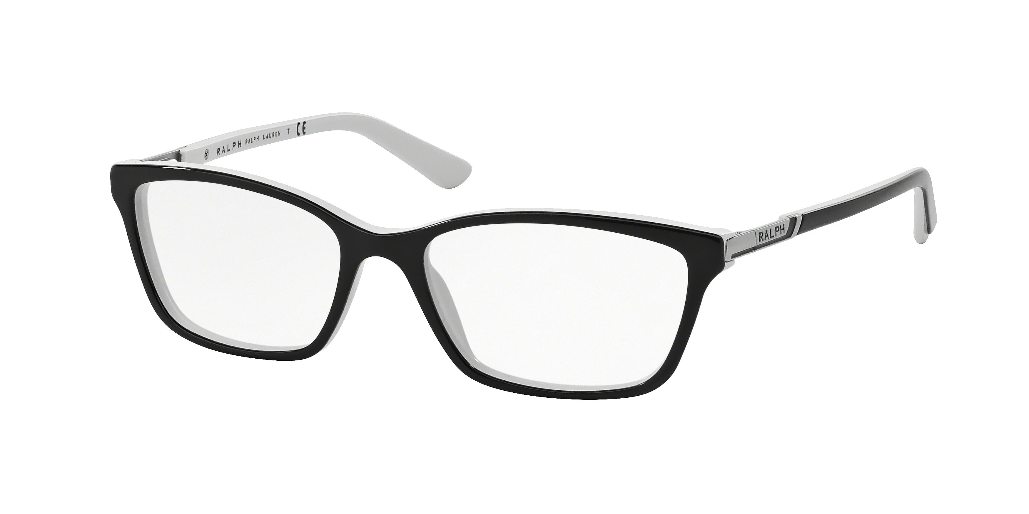 Ralph RA7044 Cat Eye Eyeglasses  1139-Black 52-135-16 - Color Map Black