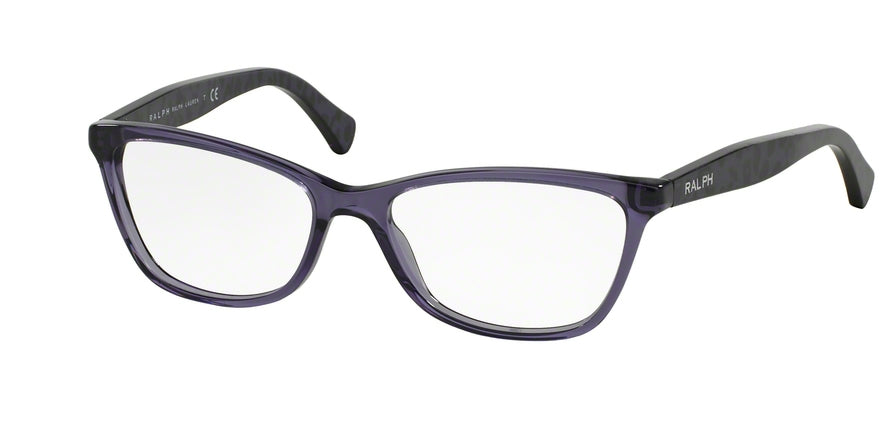 Ralph RA7057 Cat Eye Eyeglasses  1103-TRASPARENT VIOLET 52-16-140 - Color Map violet