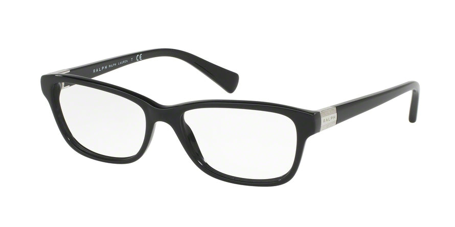 Ralph RA7079 Pillow Eyeglasses  1377-BLACK 53-16-140 - Color Map black