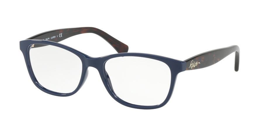 Ralph RA7083 Square Eyeglasses  3162-BLUE 52-16-140 - Color Map blue