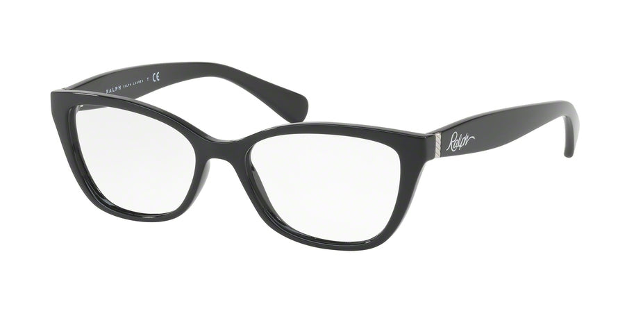 Ralph RA7087 Pillow Eyeglasses  1377-BLACK 52-16-140 - Color Map black