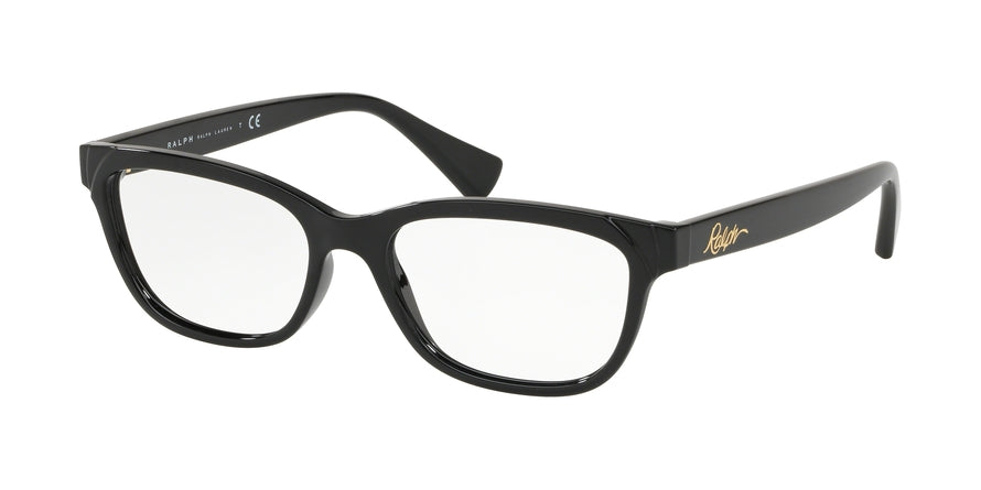 Ralph RA7097 Butterfly Eyeglasses  5001-BLACK 54-16-140 - Color Map black