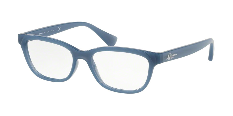 Ralph RA7097 Butterfly Eyeglasses  5714-OPAL BLUE 54-16-140 - Color Map blue