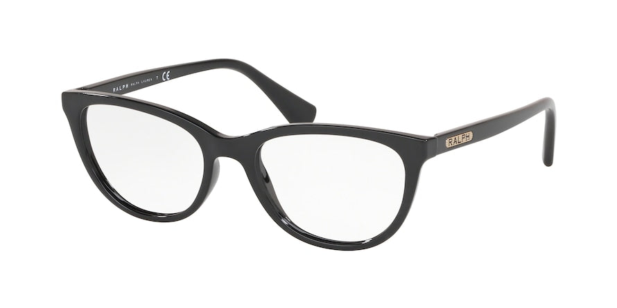 Ralph RA7111 Cat Eye Eyeglasses  5001-BLACK 53-17-140 - Color Map black
