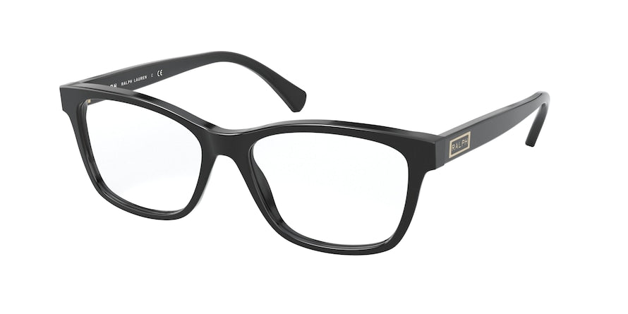 Ralph RA7117 Pillow Eyeglasses  5001-BLACK 54-16-145 - Color Map black