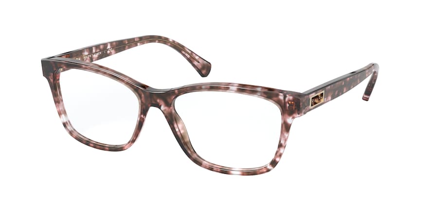 Ralph RA7117 Pillow Eyeglasses  5845-SPOTTED HAVANA BROWN 54-16-145 - Color Map brown