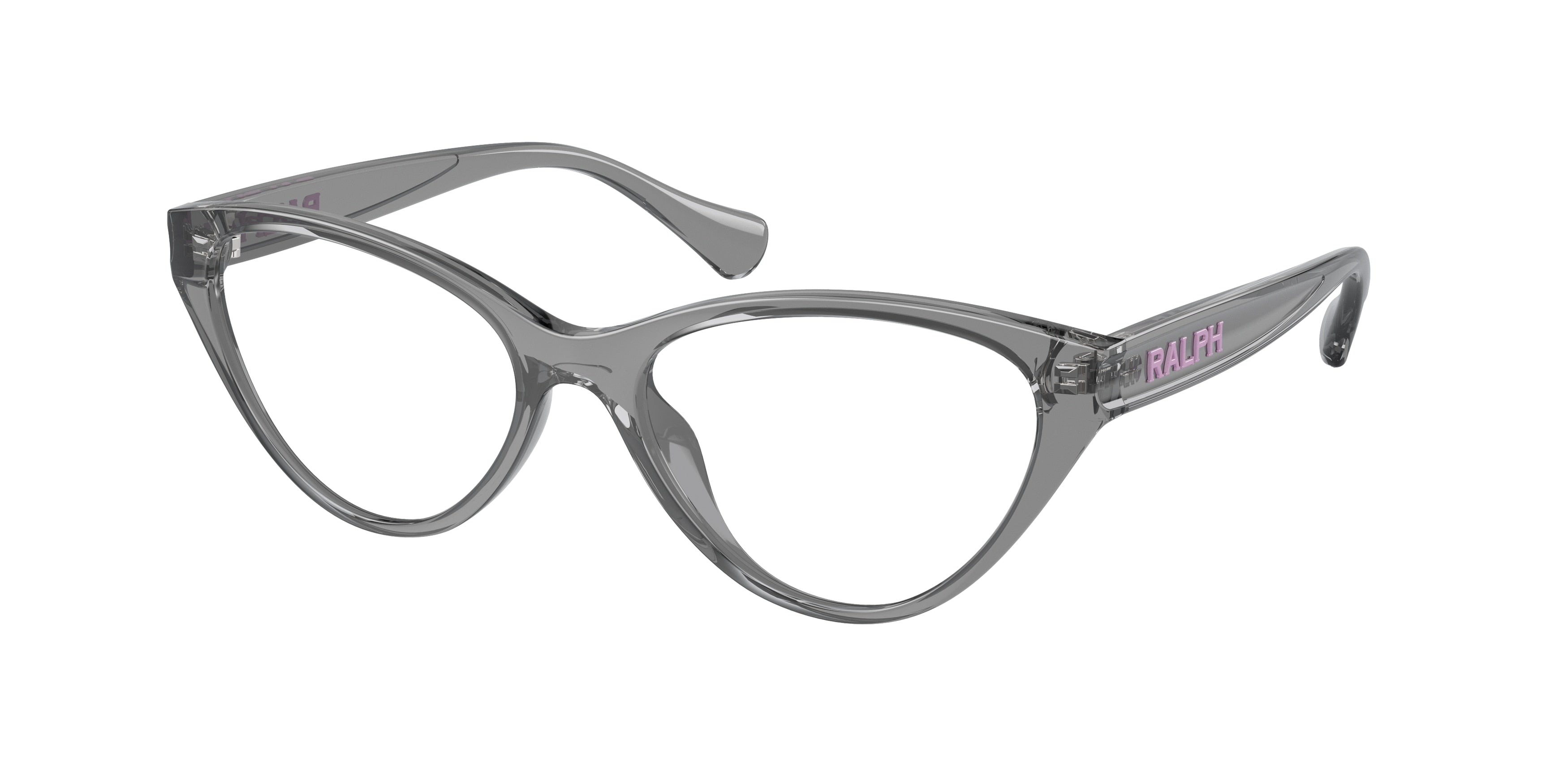 Ralph RA7159U Cat Eye Eyeglasses  5799-Trasparent Grey 54-140-17 - Color Map Grey