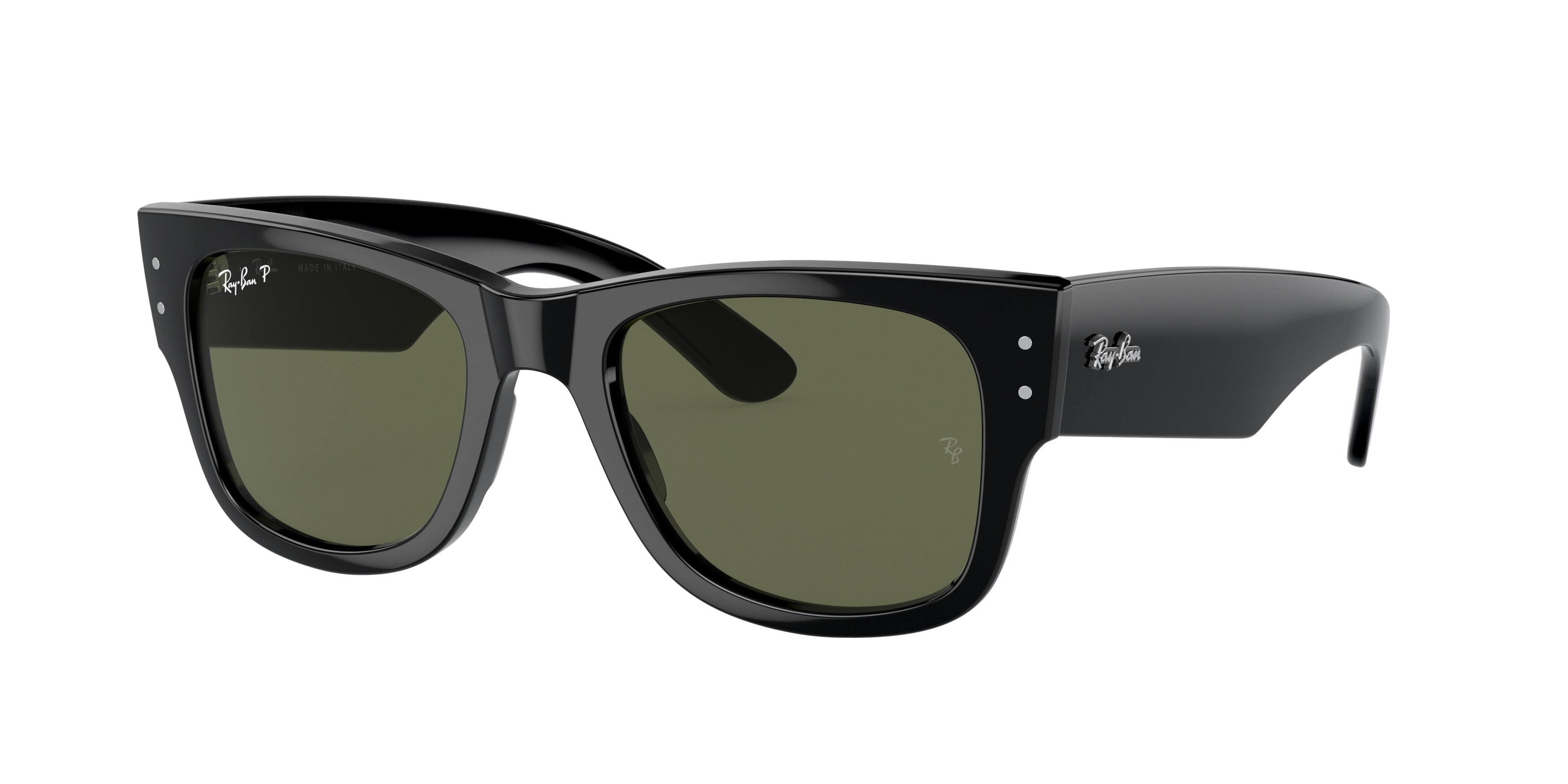 Ray-Ban MEGA WAYFARER RB0840S Square Sunglasses  901/58-Black 51-145-21 - Color Map Black