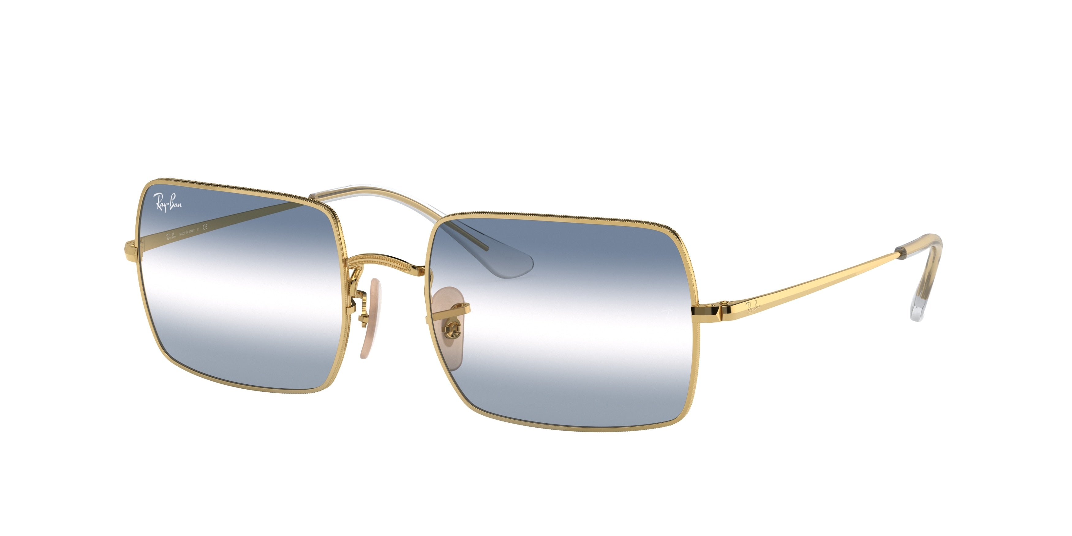 Ray-Ban RECTANGLE RB1969 Rectangle Sunglasses  001/GA-Gold 53-145-19 - Color Map Gold