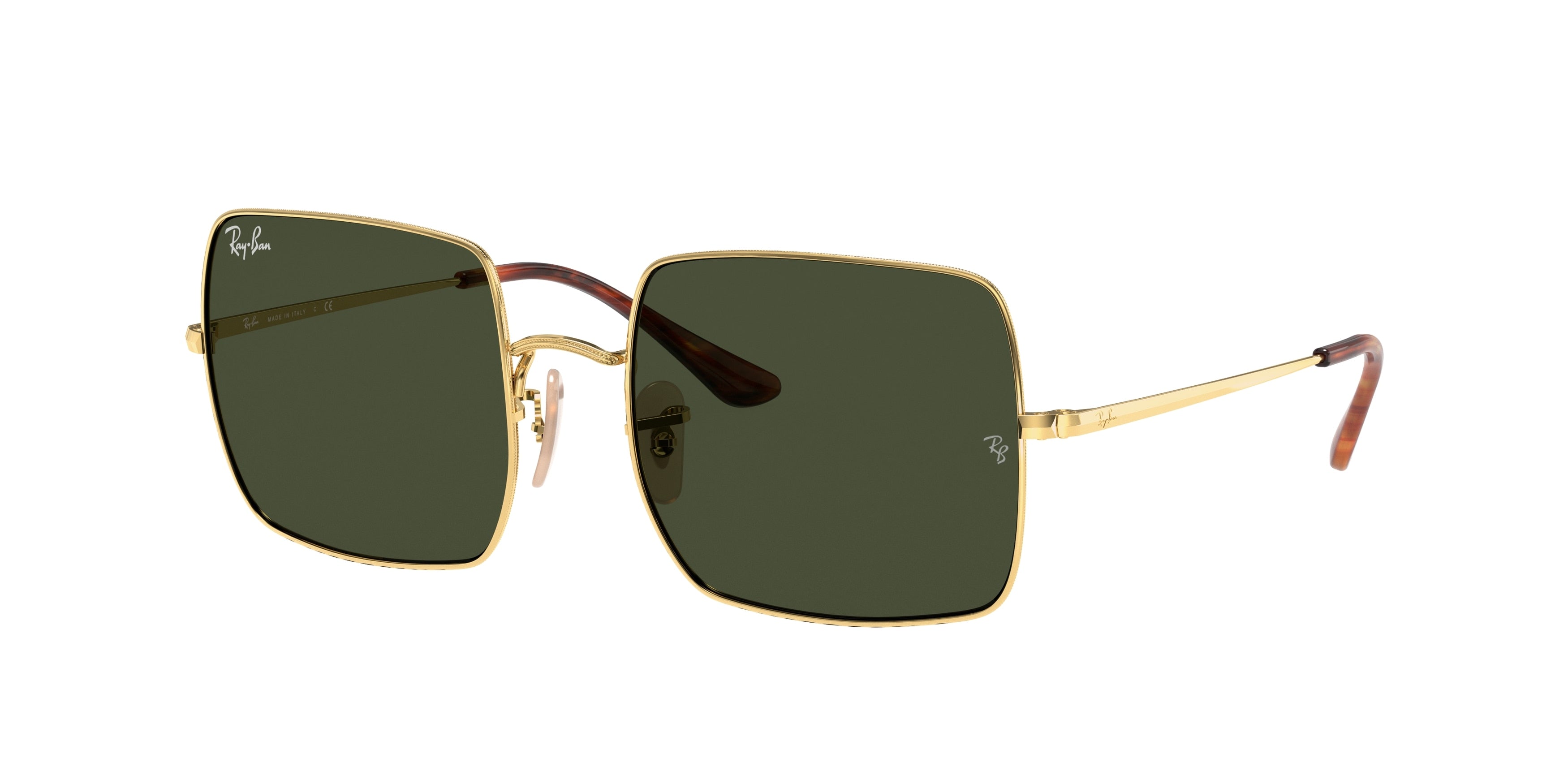 Ray-Ban SQUARE RB1971 Square Sunglasses  914731-Gold 54-145-19 - Color Map Gold