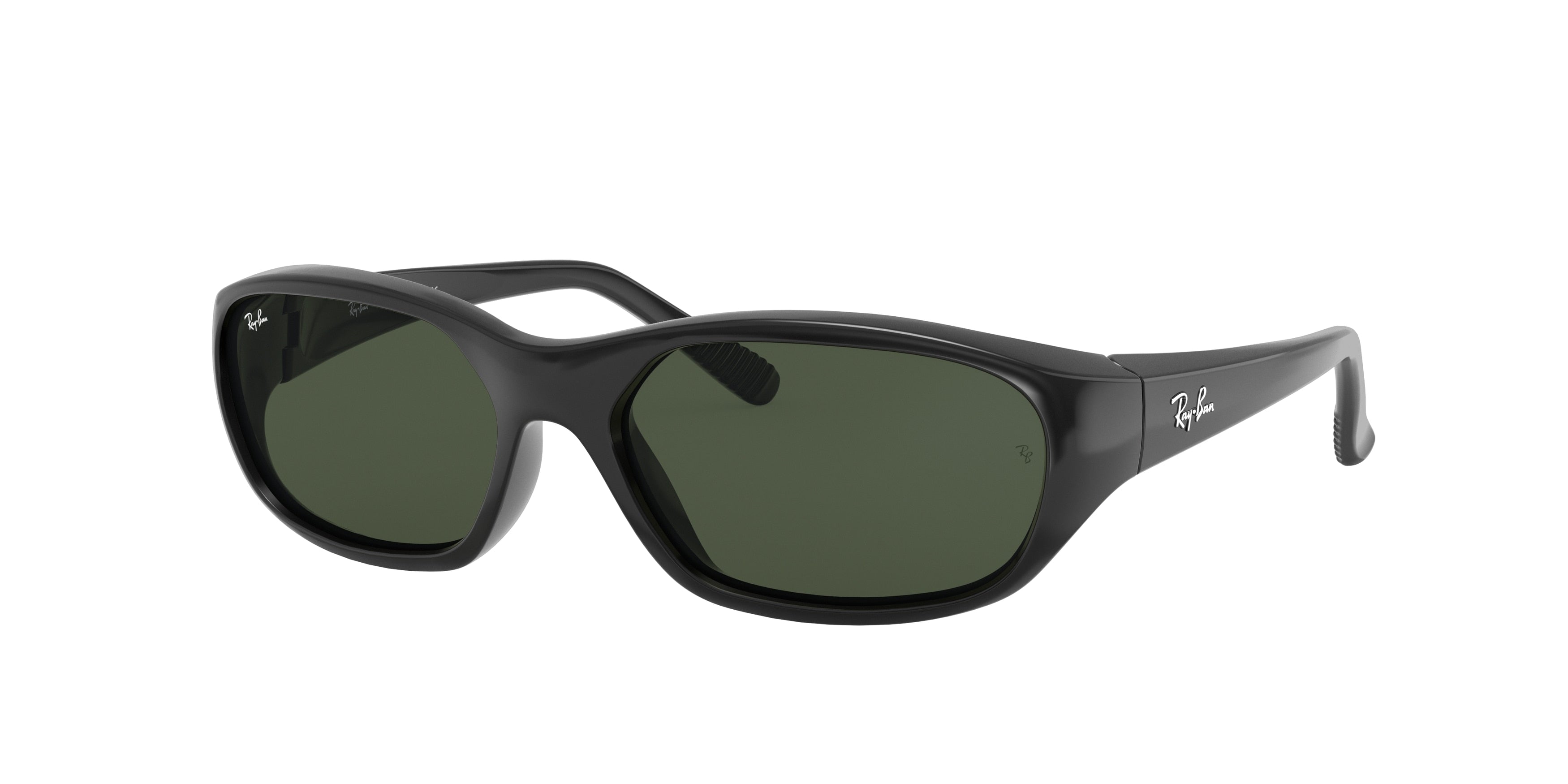 Ray-Ban DADDY-O RB2016 Rectangle Sunglasses  601/31-Black 57-125-17 - Color Map Black