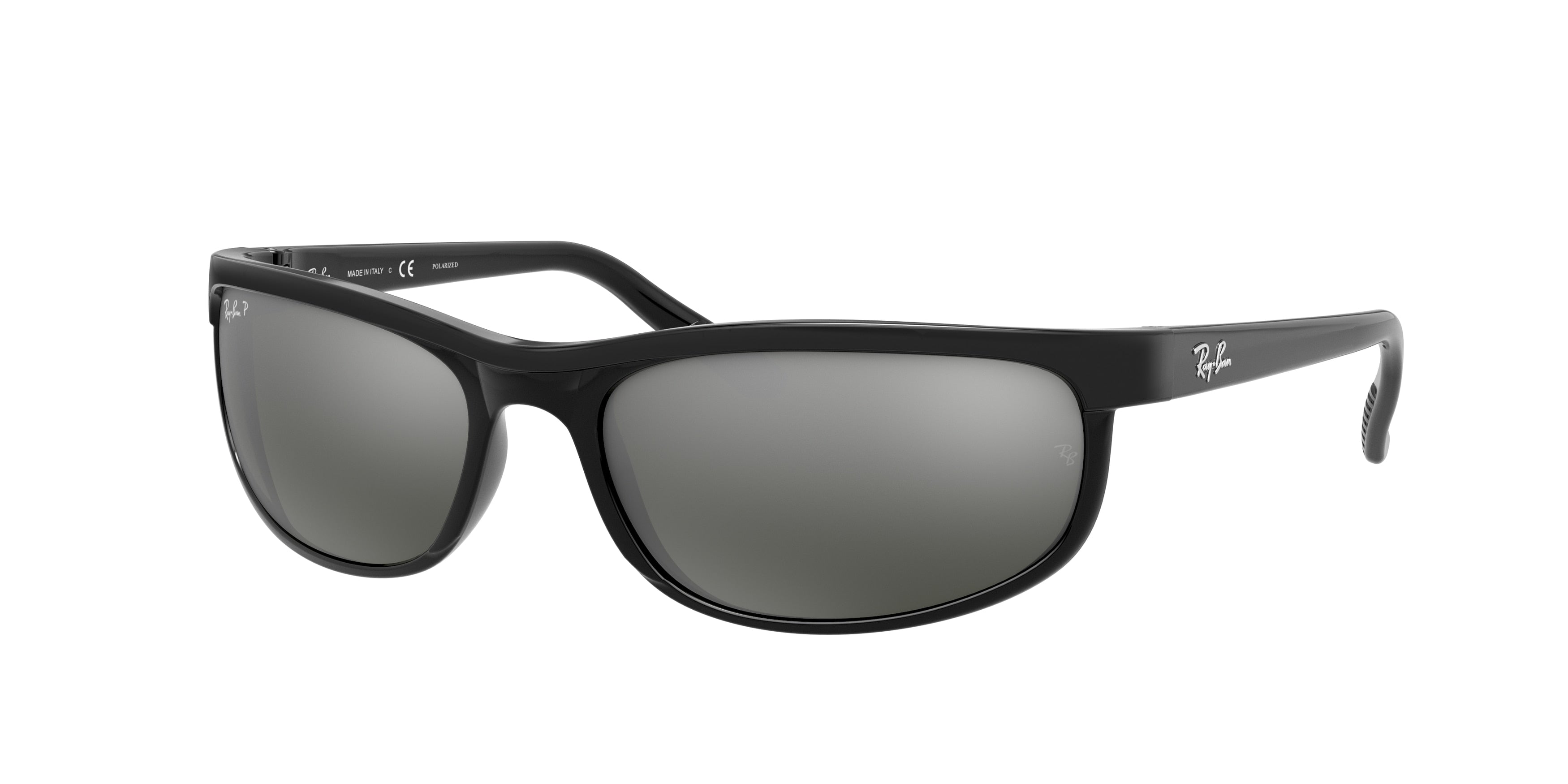 Ray-Ban PREDATOR 2 RB2027 Rectangle Sunglasses  601/W1-Black 62-130-19 - Color Map Black