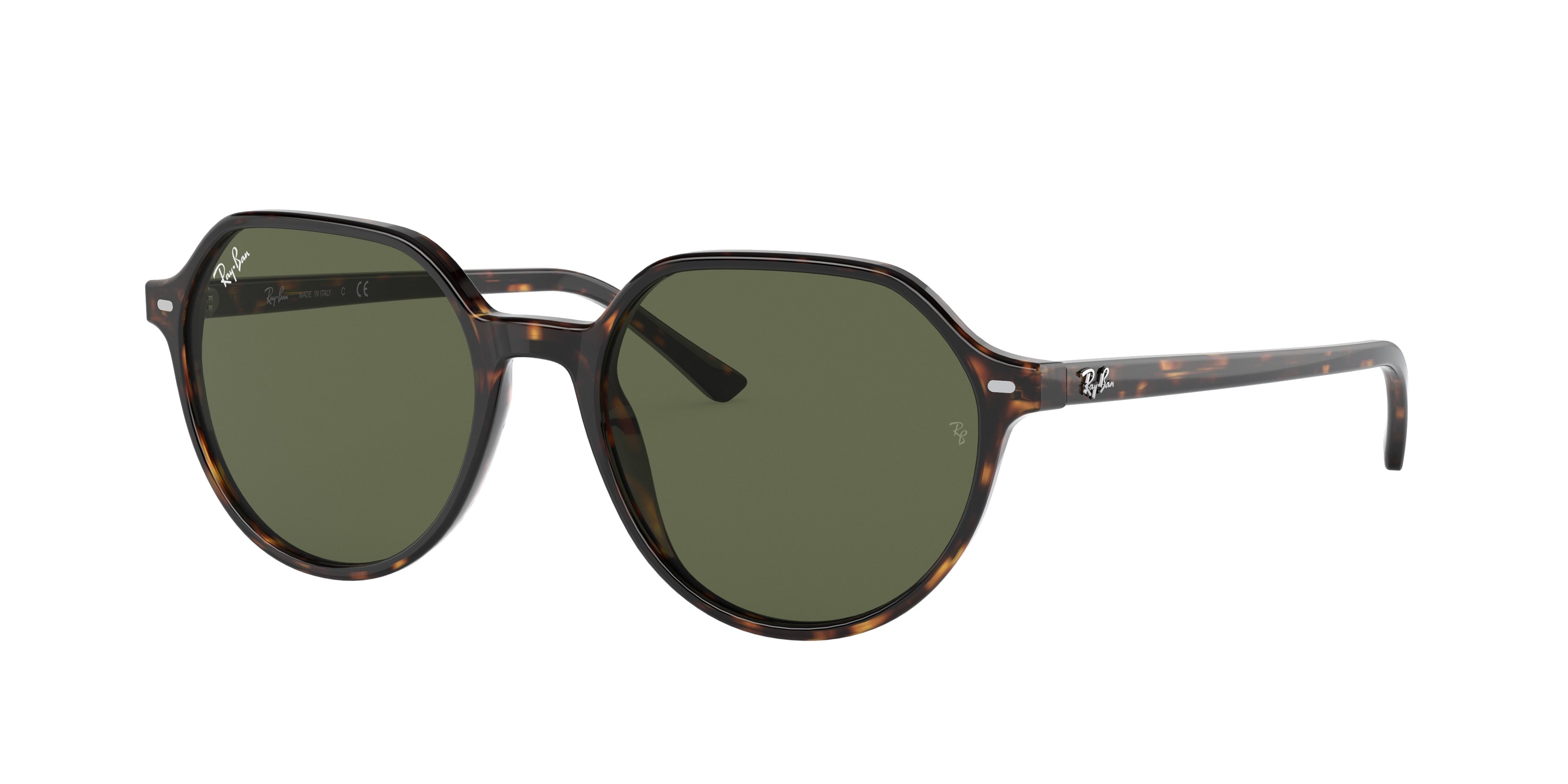 Ray-Ban THALIA RB2195 Square Sunglasses  902/31-Havana 55-145-18 - Color Map Tortoise