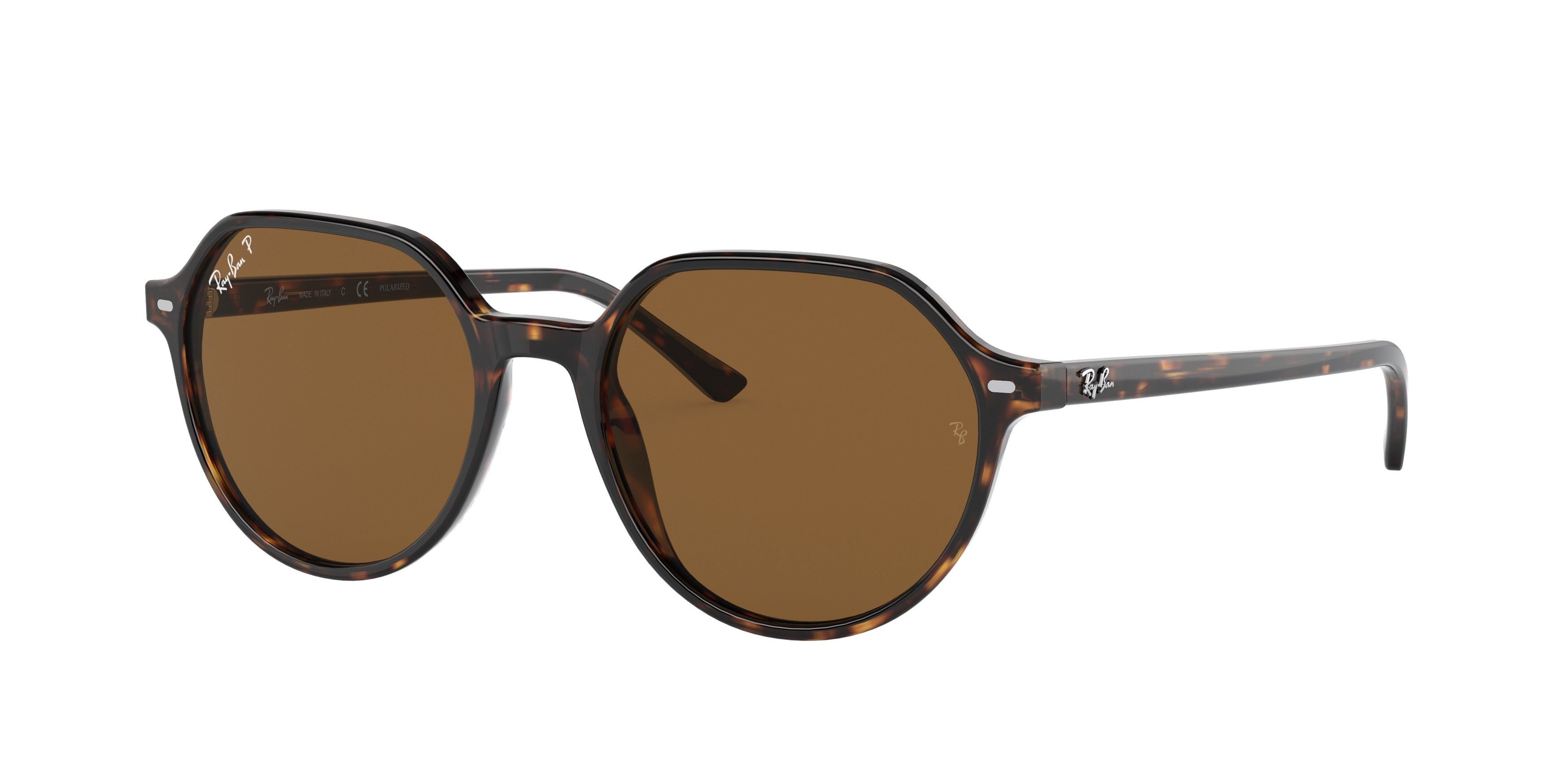 Ray-Ban THALIA RB2195 Square Sunglasses  902/57-Havana 55-145-18 - Color Map Tortoise