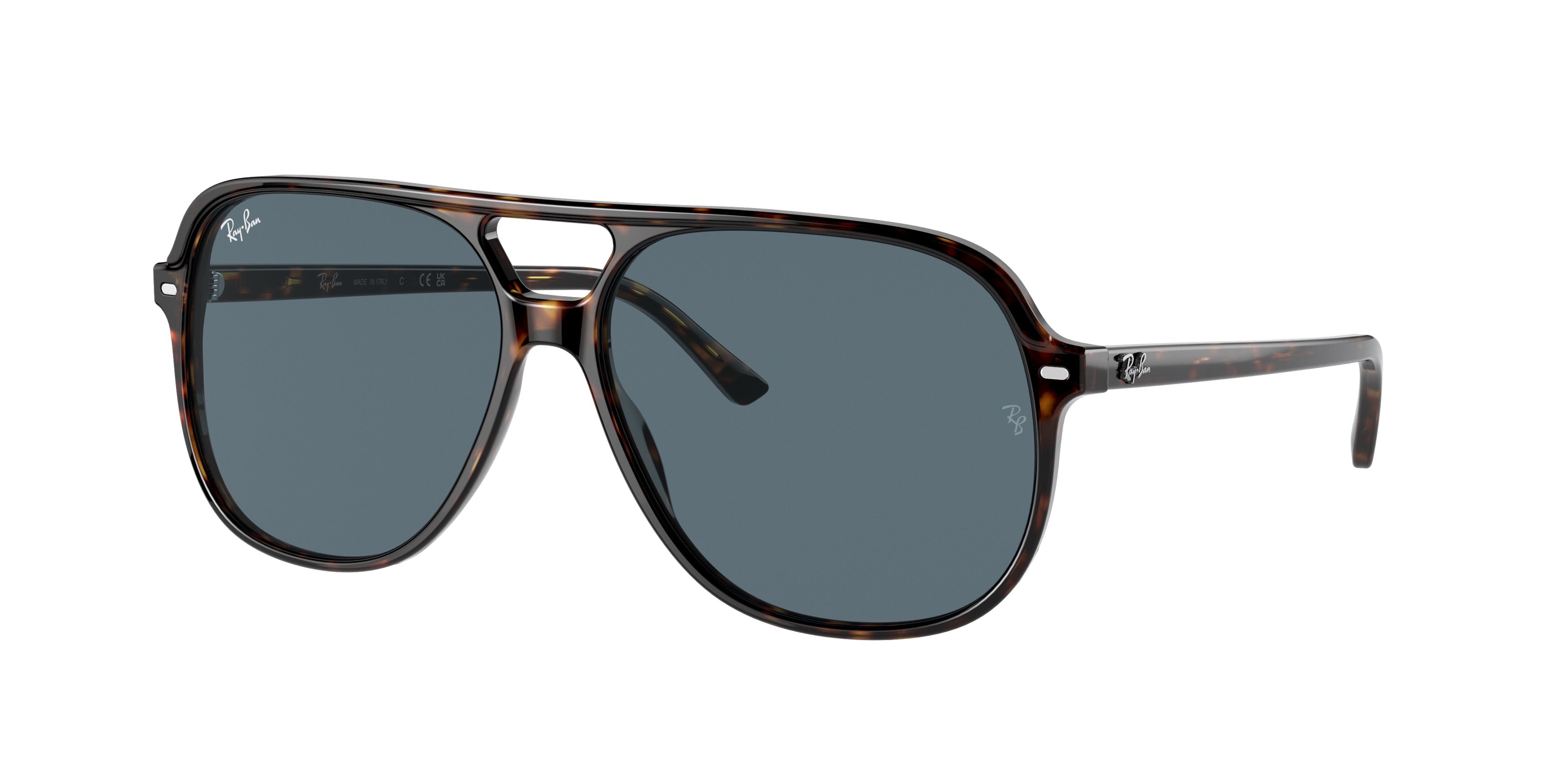Ray-Ban BILL RB2198 Square Sunglasses  902/R5-Havana 60-145-14 - Color Map Tortoise