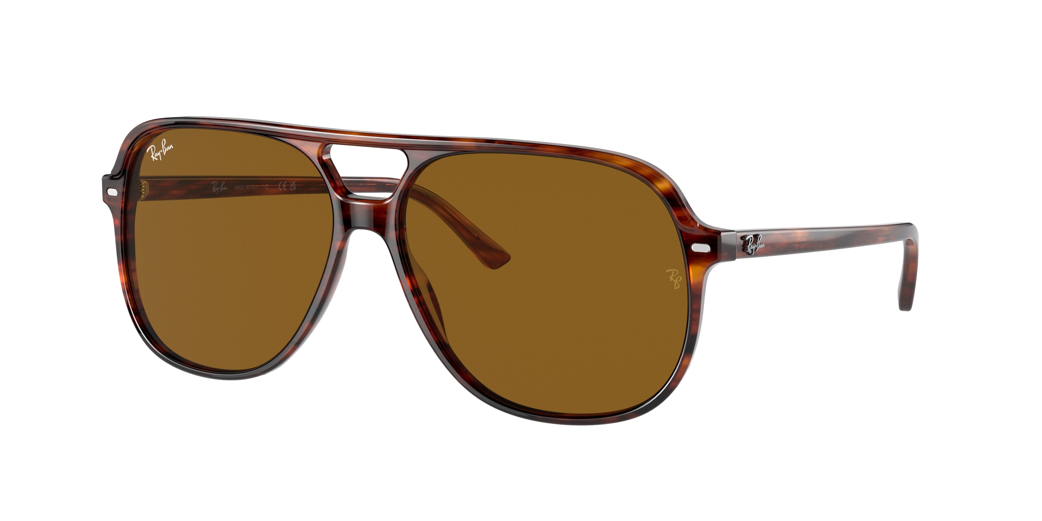 Ray-Ban BILL RB2198 Square Sunglasses  954/33-Havana 60-145-14 - Color Map Tortoise