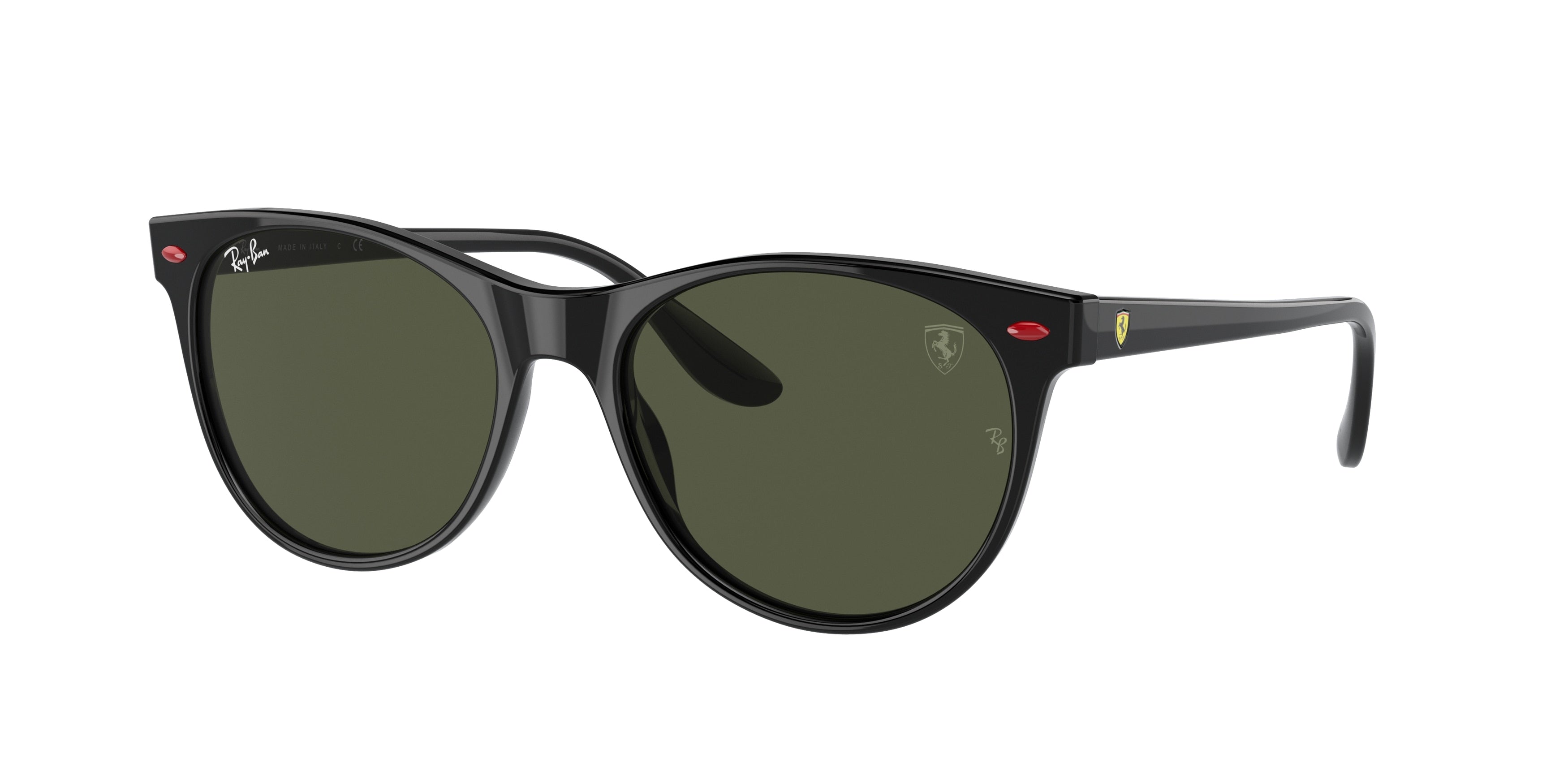 Ray-Ban RB2202M Phantos Sunglasses  F60131-Black 55-145-18 - Color Map Black