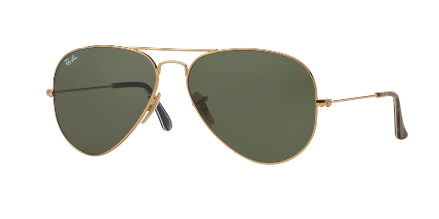 Ray-Ban AVIATOR LARGE METAL RB3025 Pilot Sunglasses  180-GOLD 58-14-135 - Color Map gold
