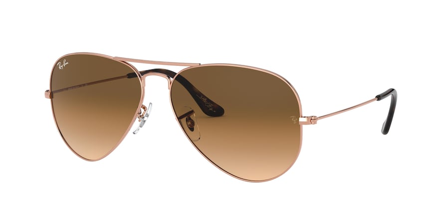 Ray-Ban AVIATOR LARGE METAL RB3025 Pilot Sunglasses  903551-COPPER 62-14-140 - Color Map bronze/copper