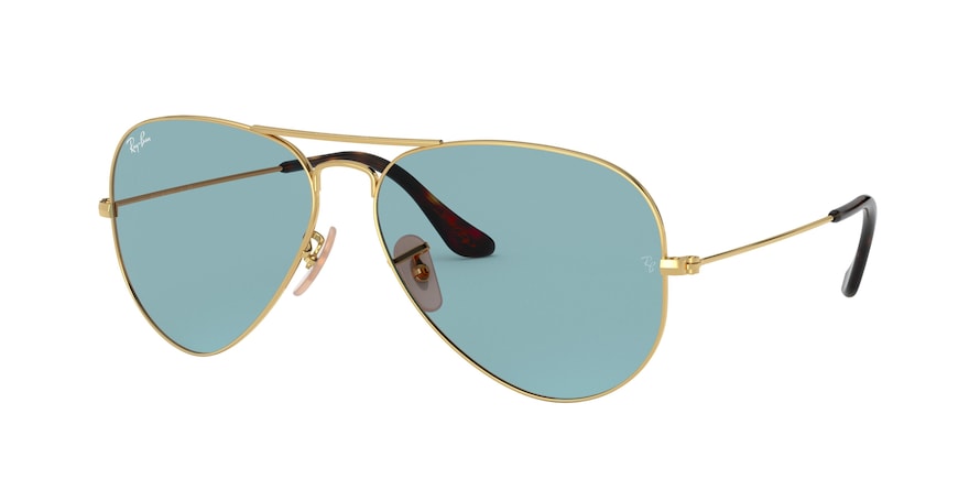 Ray-Ban AVIATOR LARGE METAL RB3025 Pilot Sunglasses  919262-GOLD 62-14-140 - Color Map gold