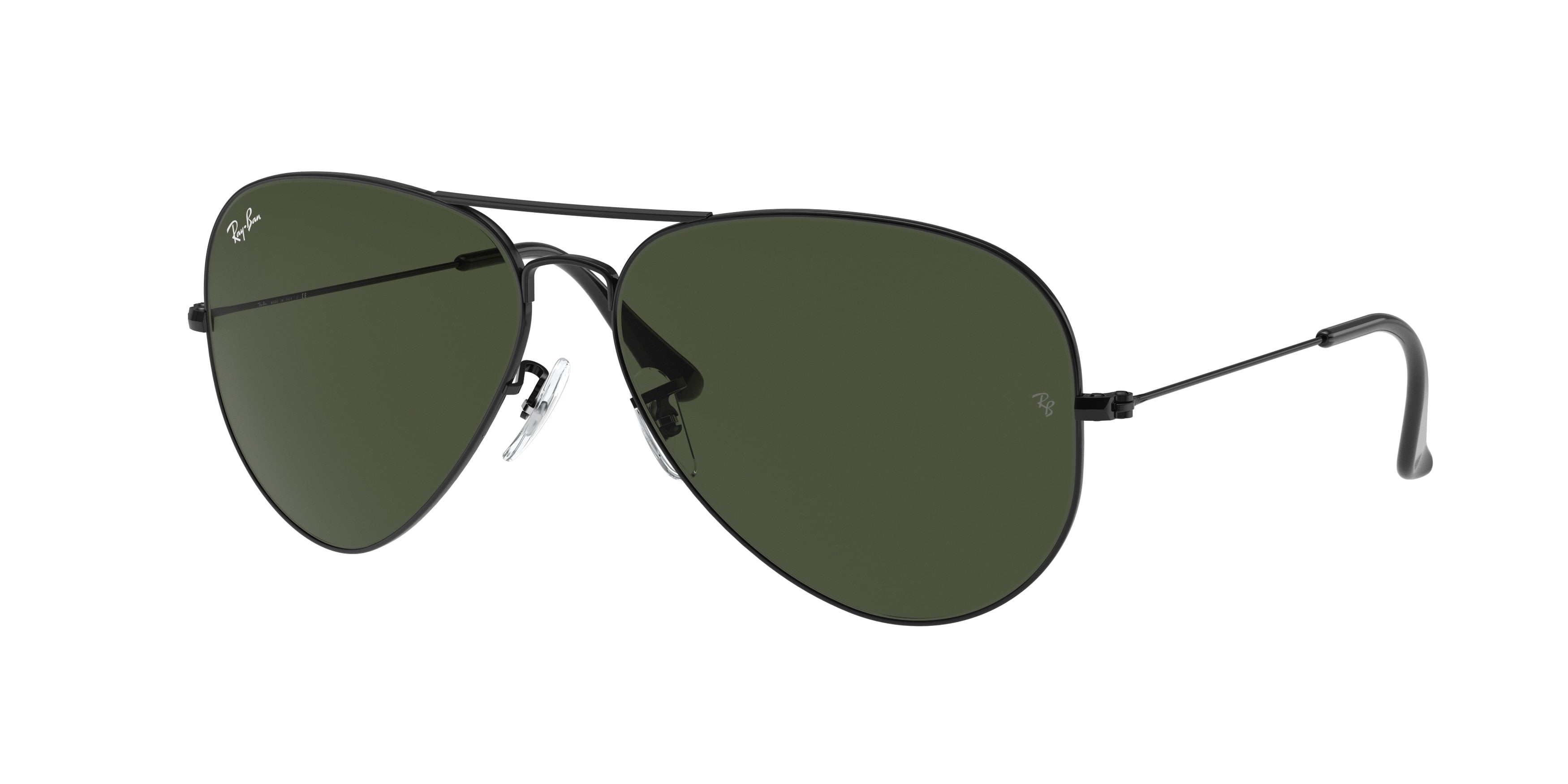 Ray-Ban AVIATOR LARGE METAL II RB3026 Pilot Sunglasses  L2821-Black 61-140-14 - Color Map Black