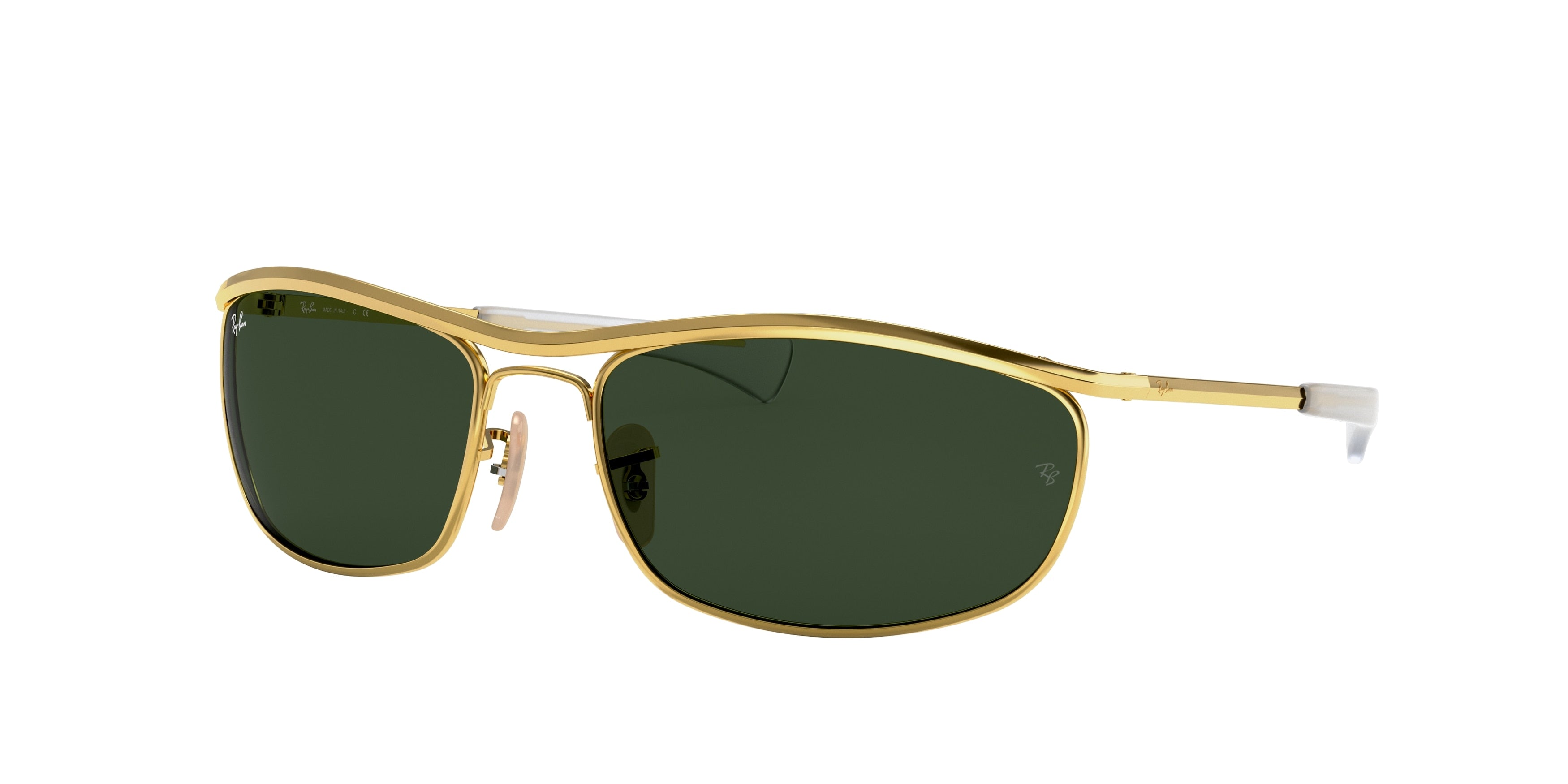 Ray-Ban OLYMPIAN I DELUXE RB3119M Oval Sunglasses  001/31-Gold 62-125-18 - Color Map Gold