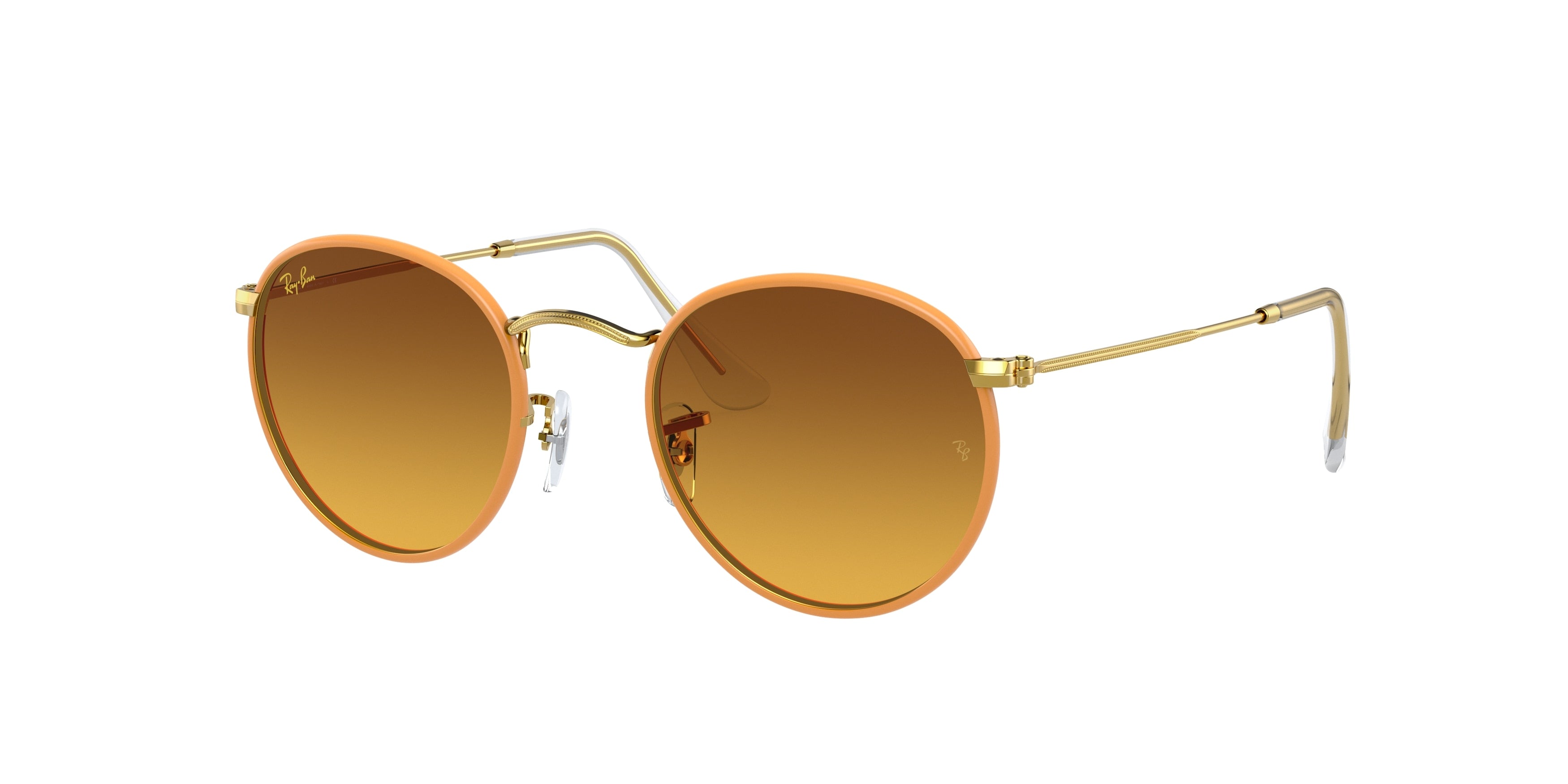 Ray-Ban ROUND FULL COLOR RB3447JM Phantos Sunglasses  91963C-Yellow 50-145-21 - Color Map Yellow