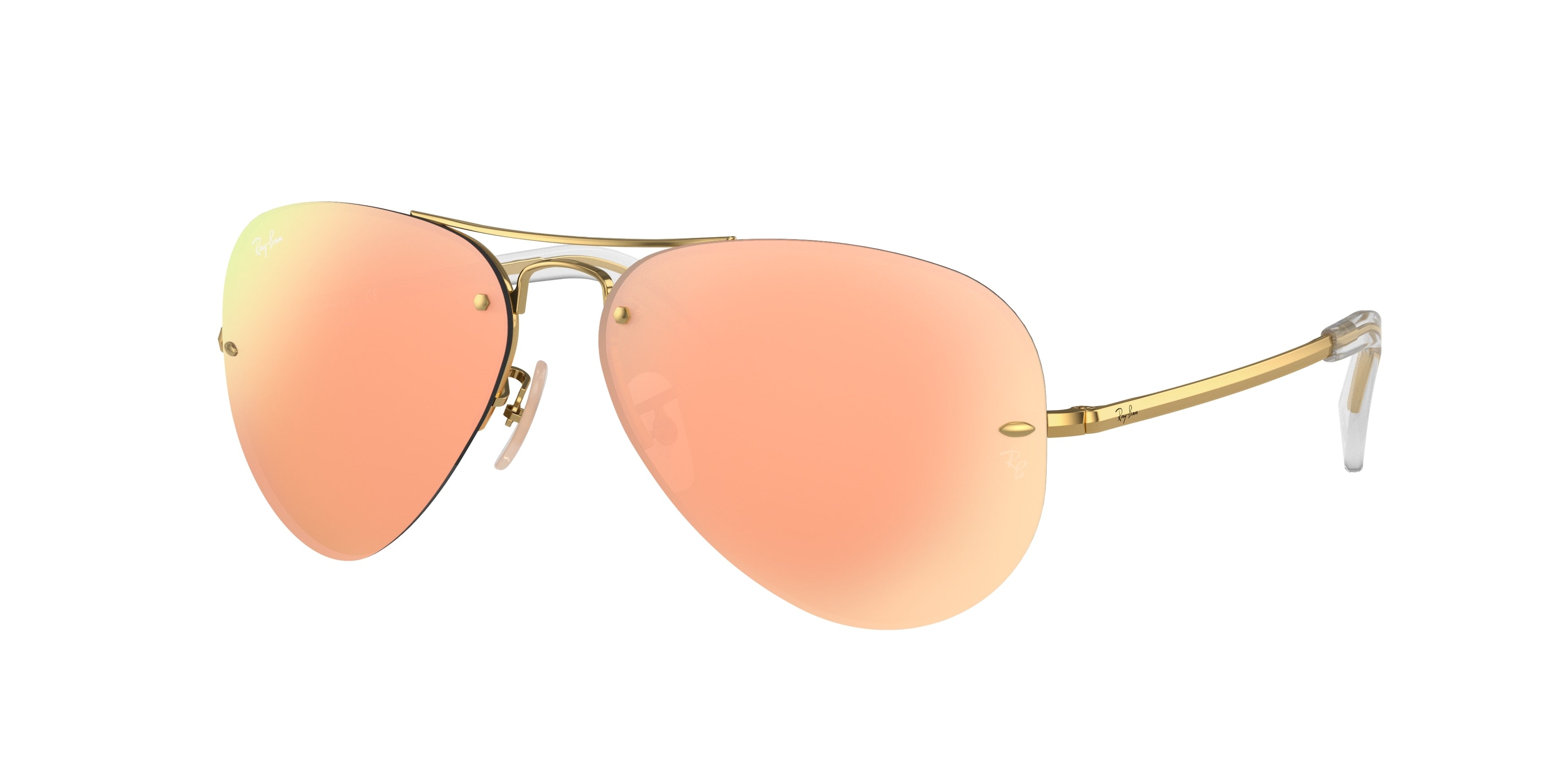Ray-Ban RB3449 Pilot Sunglasses  001/2Y-Gold 59-135-14 - Color Map Gold