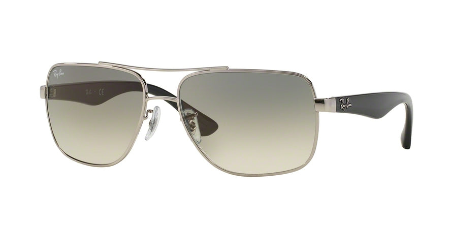 Ray-Ban RB3483 Square Sunglasses  003/32-SILVER 60-16-140 - Color Map silver