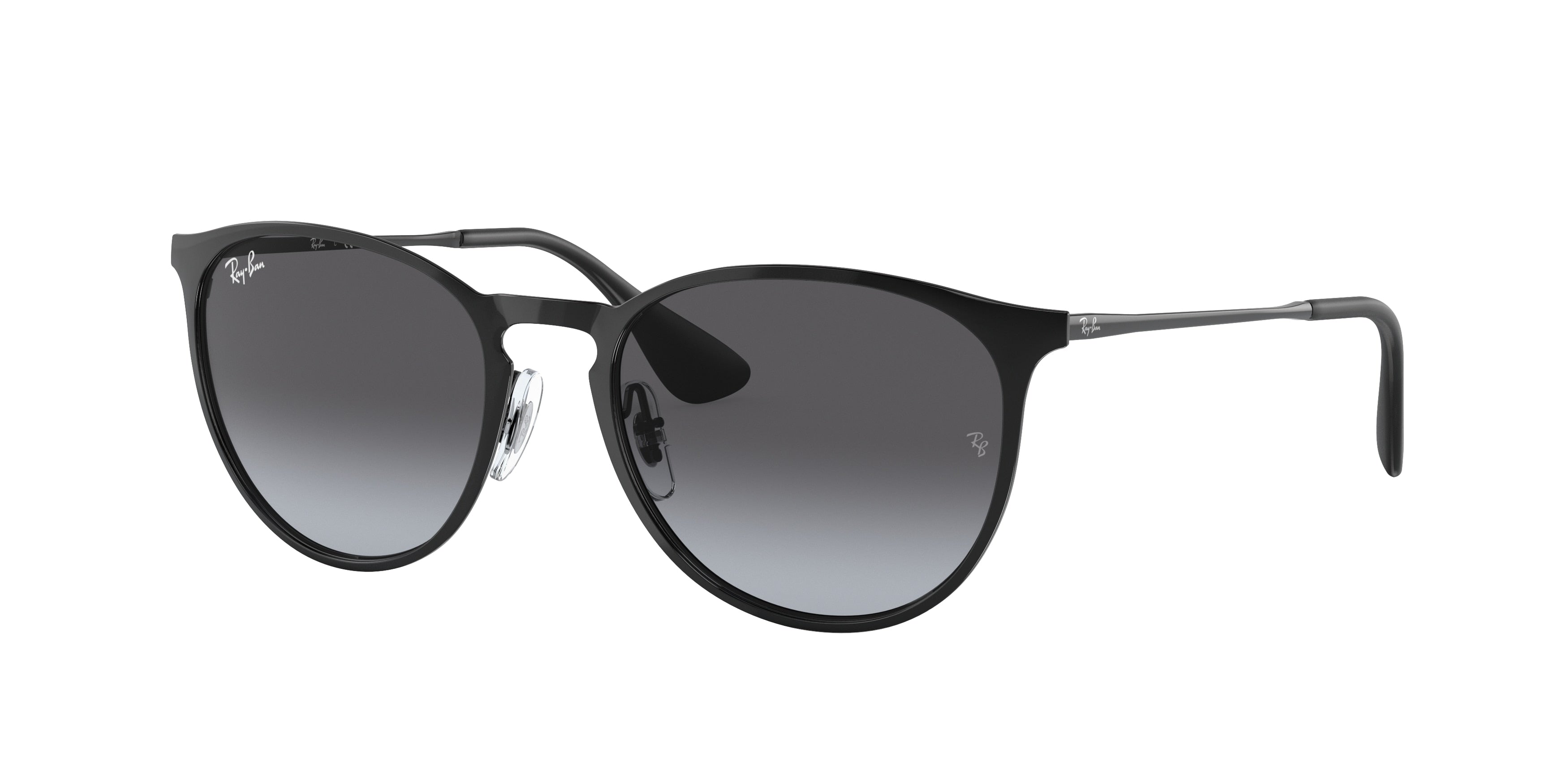 Ray-Ban ERIKA METAL RB3539 Phantos Sunglasses  002/8G-Black 54-145-19 - Color Map Black