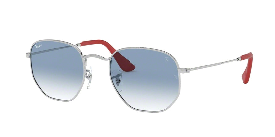Ray-Ban FERRARI RB3548NM Irregular Sunglasses  F0073F-SILVER 51-21-145 - Color Map silver