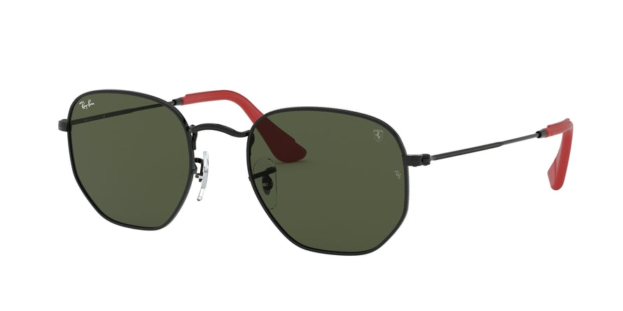 Ray-Ban FERRARI RB3548NM Irregular Sunglasses  F00931-BLACK 51-21-145 - Color Map black