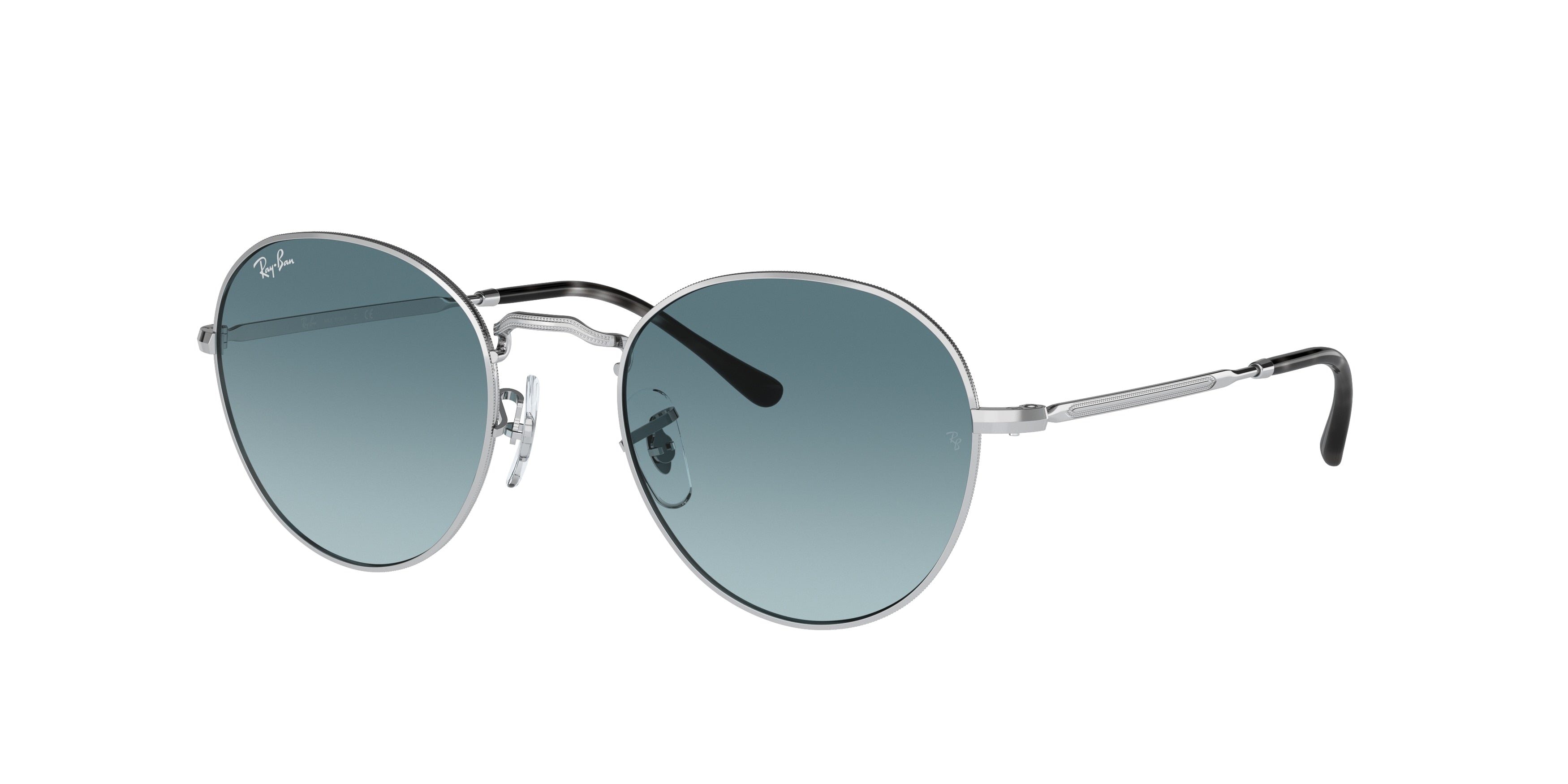 Ray-Ban DAVID RB3582 Phantos Sunglasses  003/3M-Silver 53-145-20 - Color Map Silver
