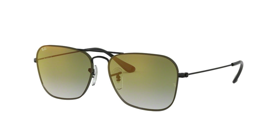 Ray-Ban RB3603 Square Sunglasses  002/T0-BLACK 56-14-140 - Color Map black