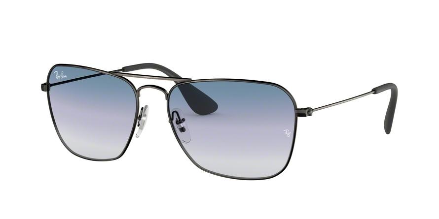 Ray-Ban RB3610 Square Sunglasses  913919-MATTE BLACK ANTIQUE 58-15-140 - Color Map black