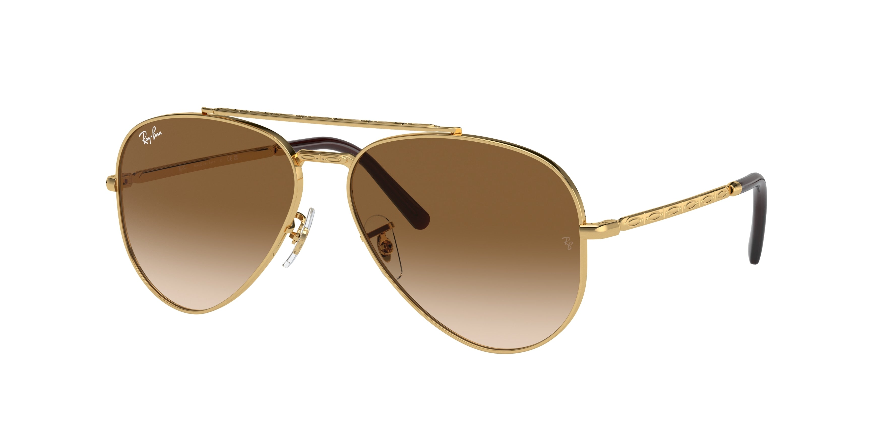 Ray-Ban NEW AVIATOR RB3625 Pilot Sunglasses  001/51-Gold 61-140-14 - Color Map Gold