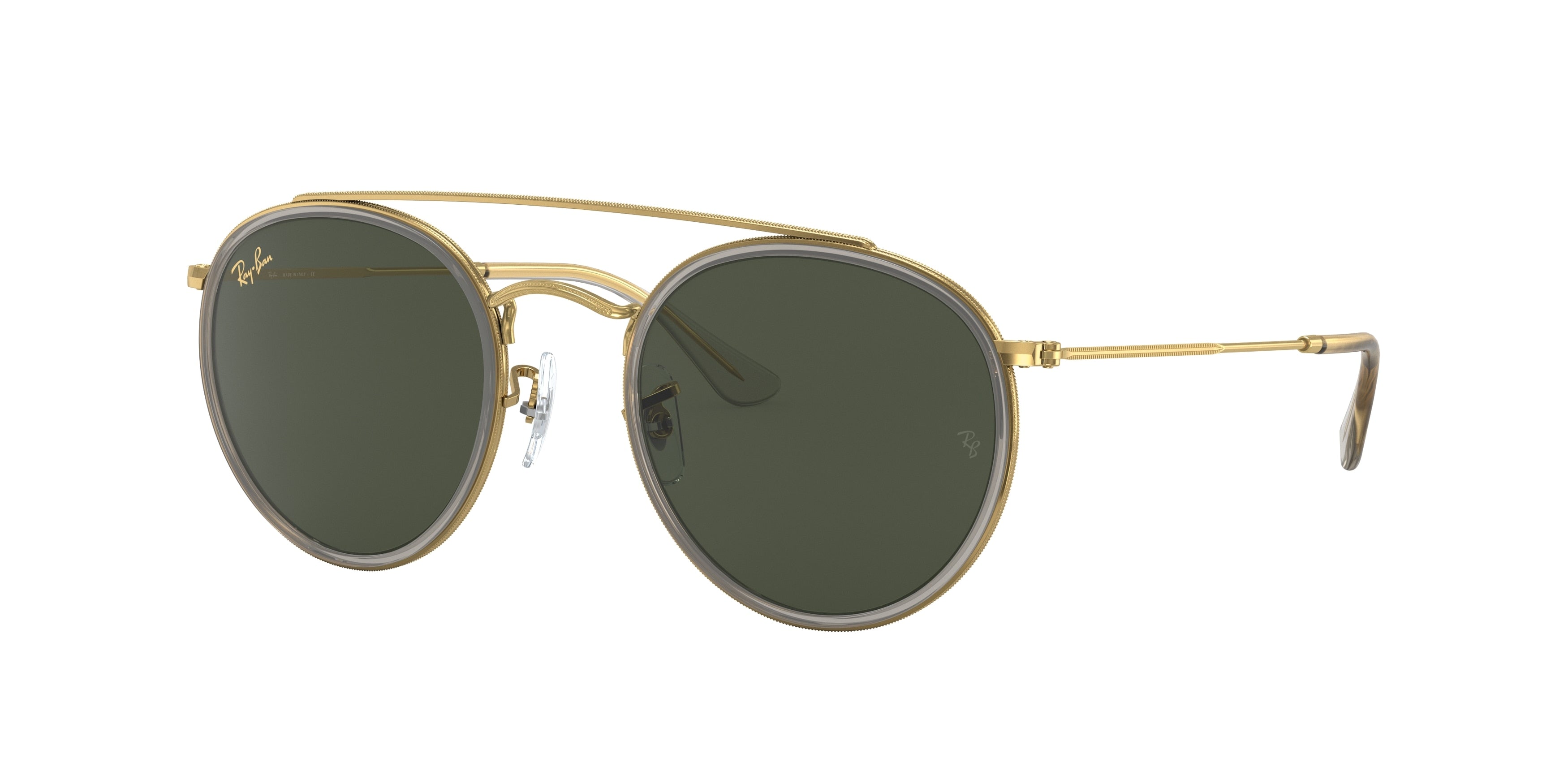 Ray-Ban RB3647N Round Sunglasses  921031-Gold 51-145-22 - Color Map Gold