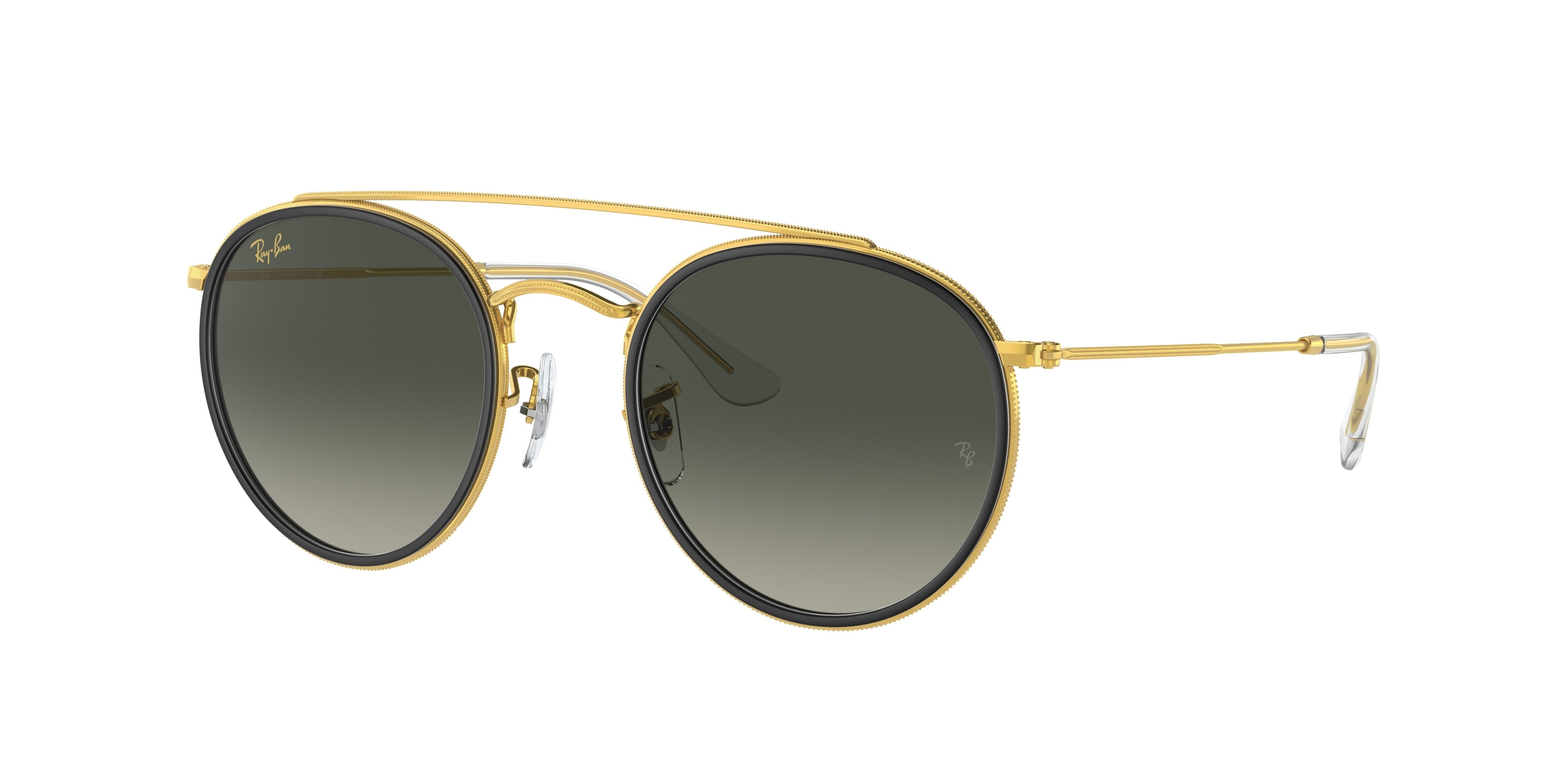 Ray-Ban RB3647N Round Sunglasses  923871-Gold 51-145-22 - Color Map Gold