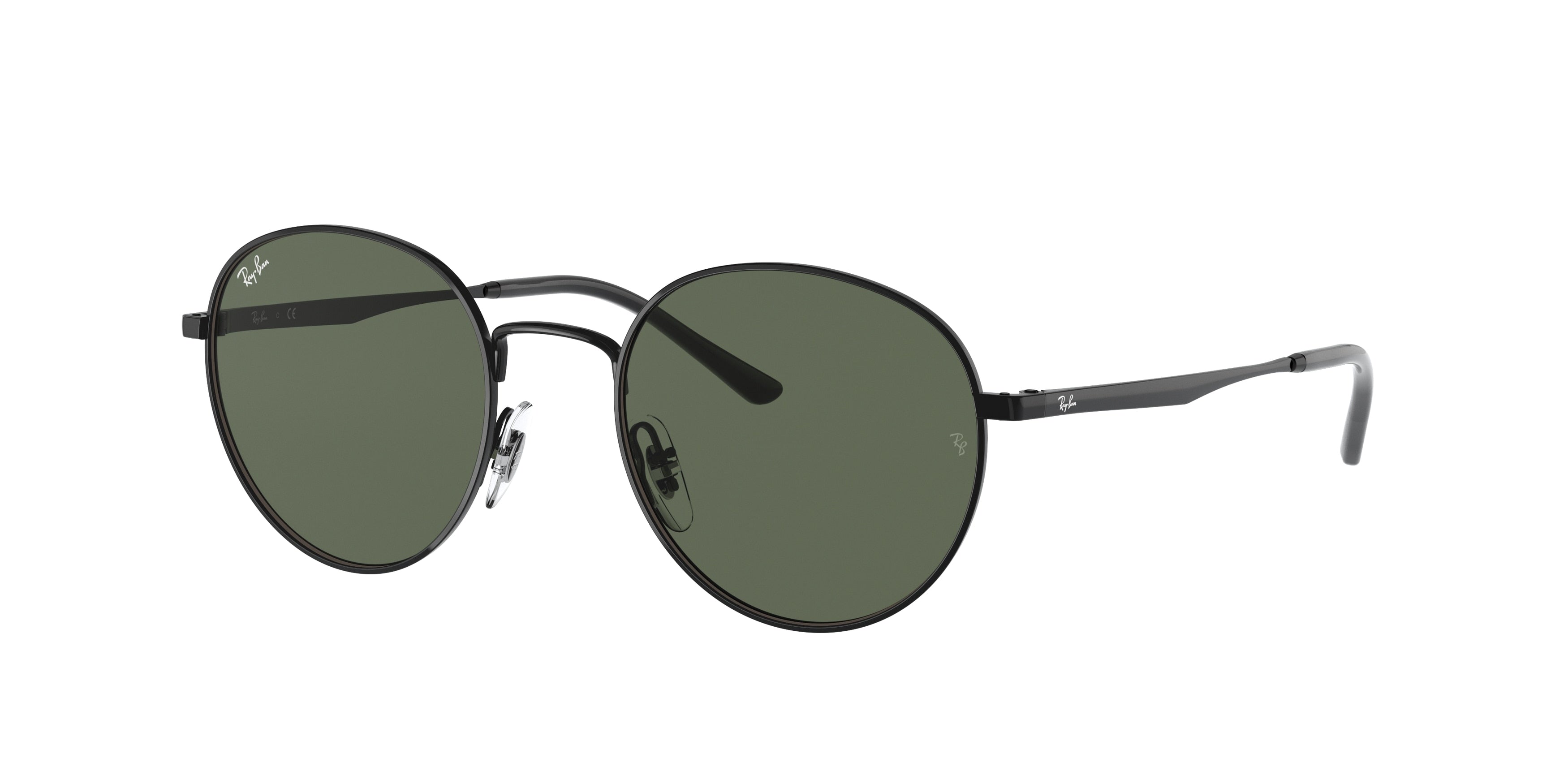 Ray-Ban RB3681 Phantos Sunglasses  002/71-Black 50-145-20 - Color Map Black