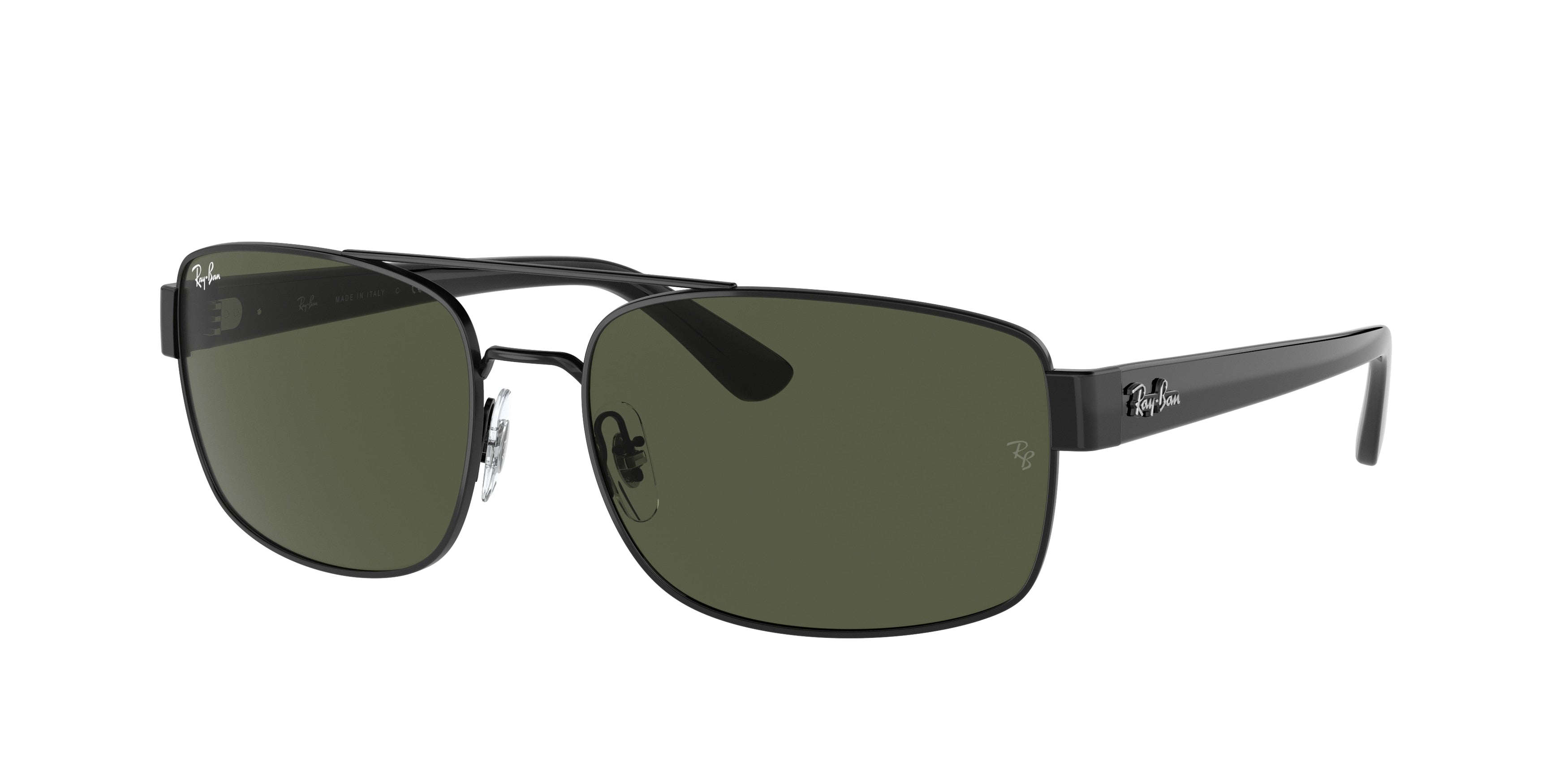 Ray-Ban RB3687 Pillow Sunglasses  002/31-Black 61-140-17 - Color Map Black