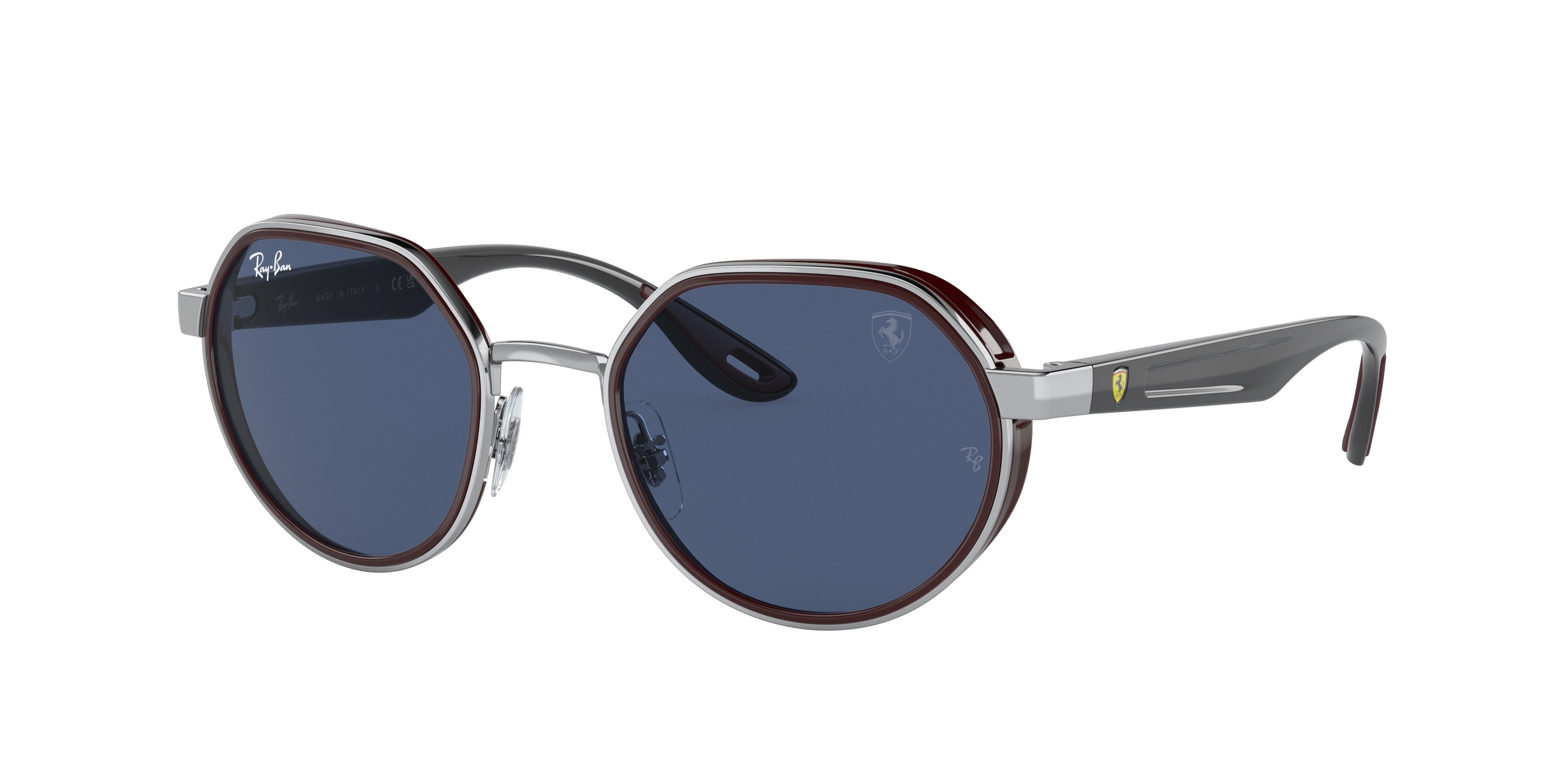 Ray-Ban RB3703M Irregular Sunglasses  F07780-Silver 51-145-21 - Color Map Silver