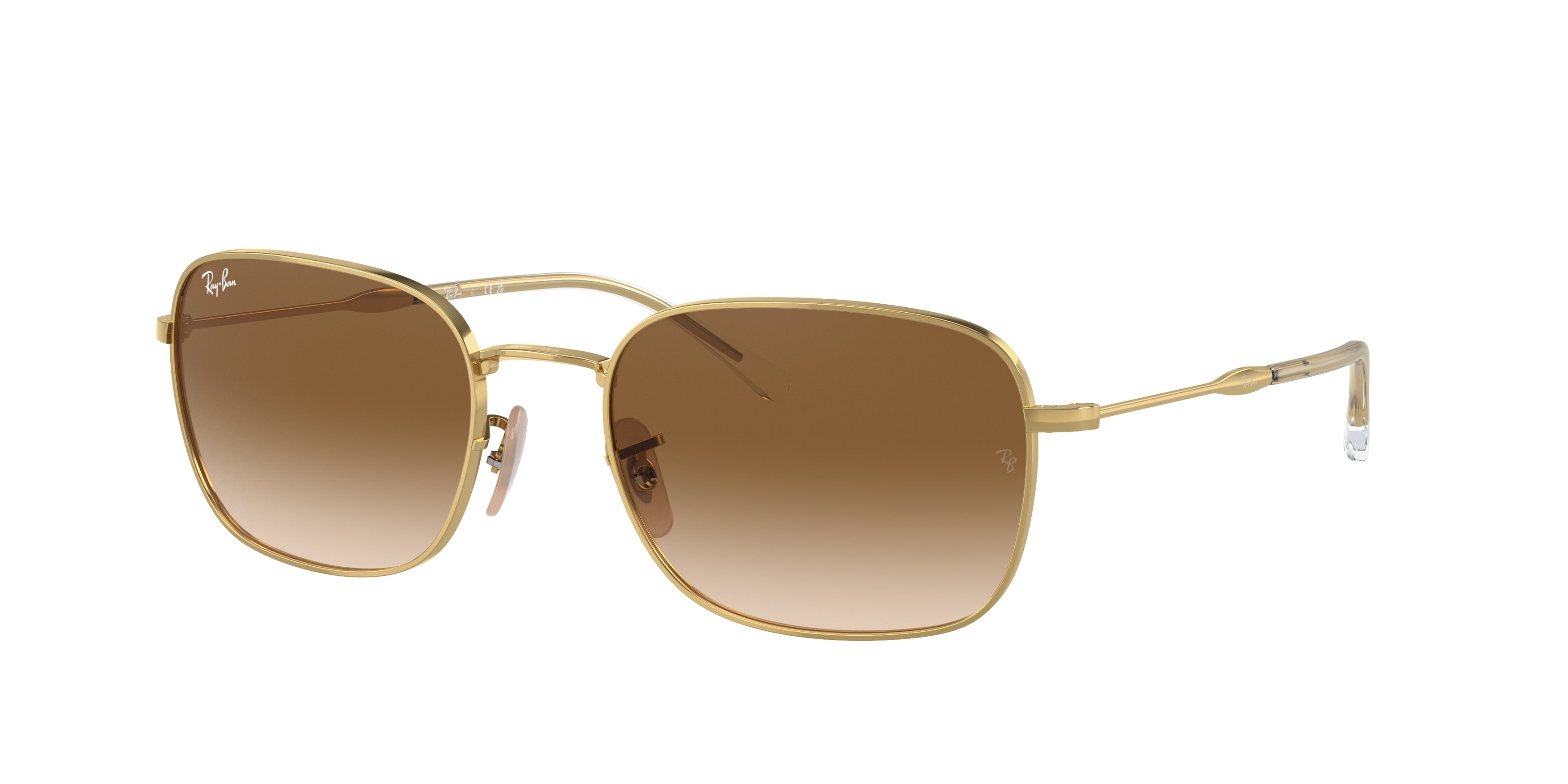 Ray-Ban RB3706 Pillow Sunglasses  001/51-Gold 57-145-20 - Color Map Gold