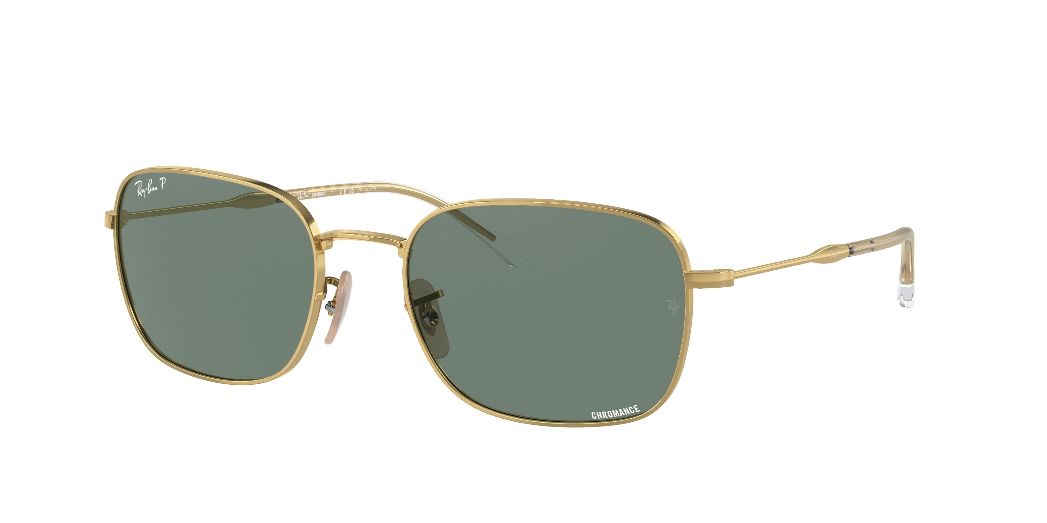 Ray-Ban RB3706 Pillow Sunglasses  001/O9-Gold 57-145-20 - Color Map Gold