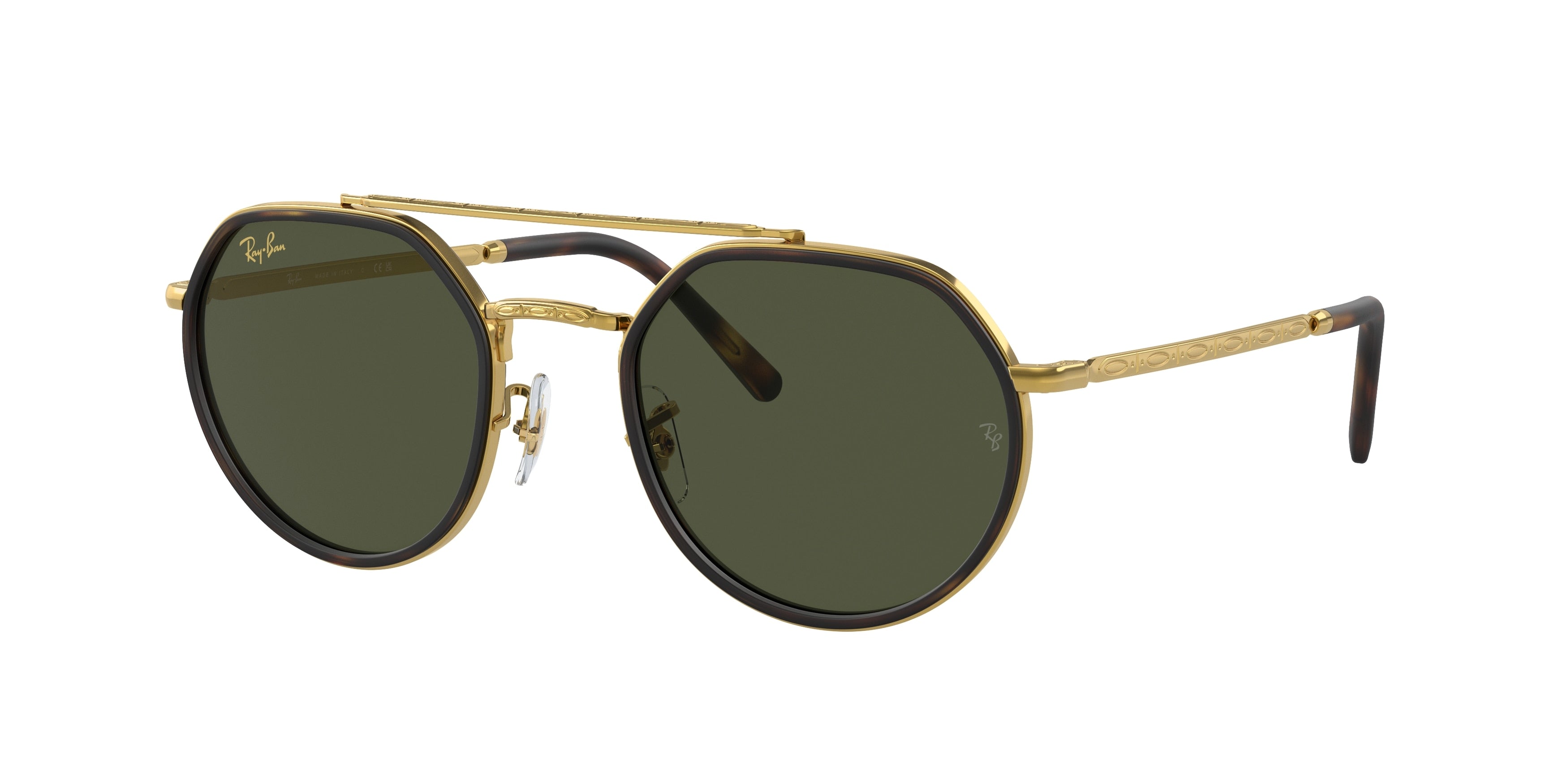 Ray-Ban RB3765 Irregular Sunglasses  919631-Legend Gold 53-145-22 - Color Map Gold