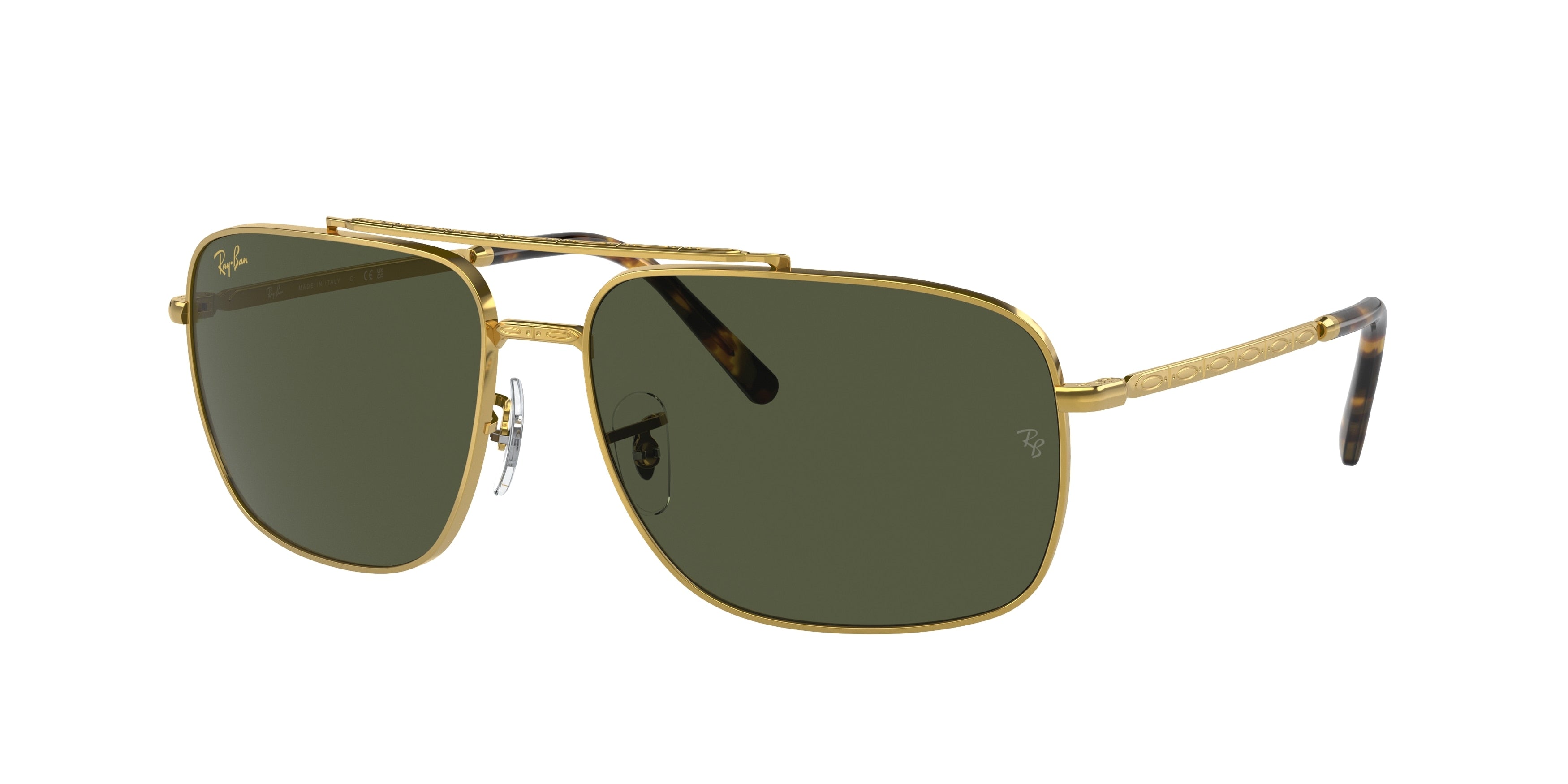 Ray-Ban RB3796 Pillow Sunglasses  919631-Gold 62-140-15 - Color Map Gold