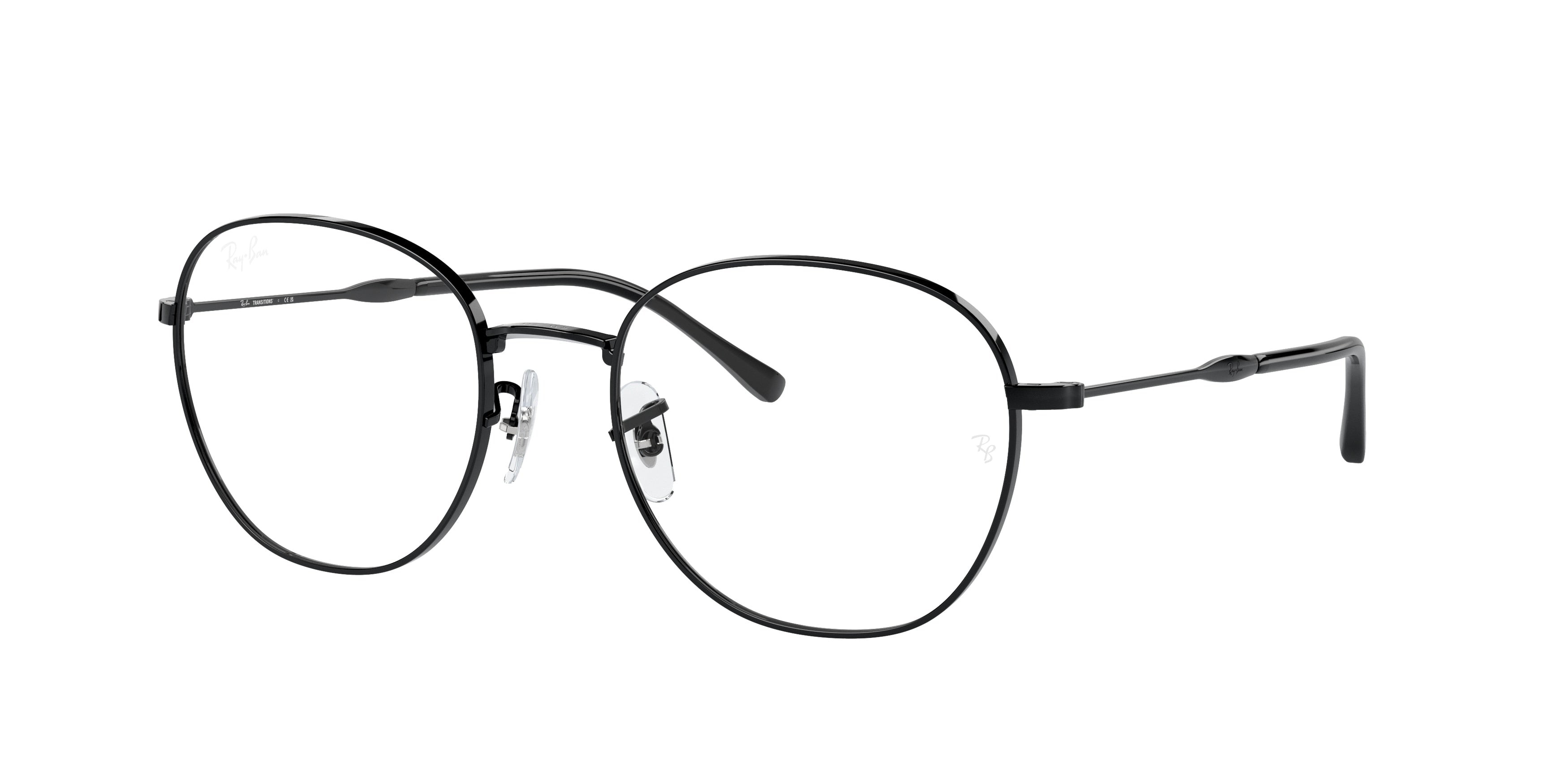 Ray-Ban RB3809 Phantos Sunglasses  002/GG-Black 55-145-20 - Color Map Black