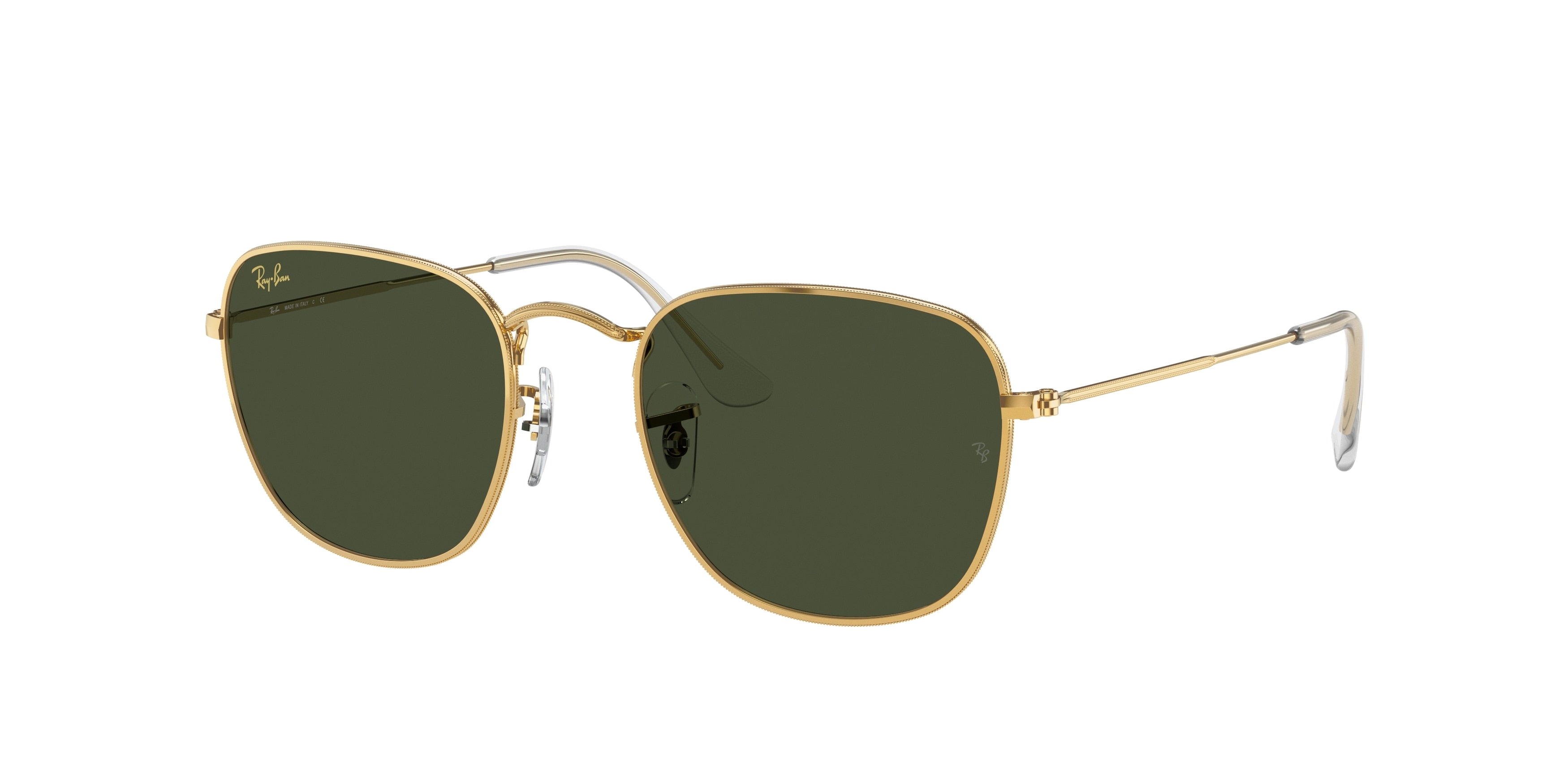 Ray-Ban FRANK RB3857 Square Sunglasses  919631-Gold 53-145-20 - Color Map Gold