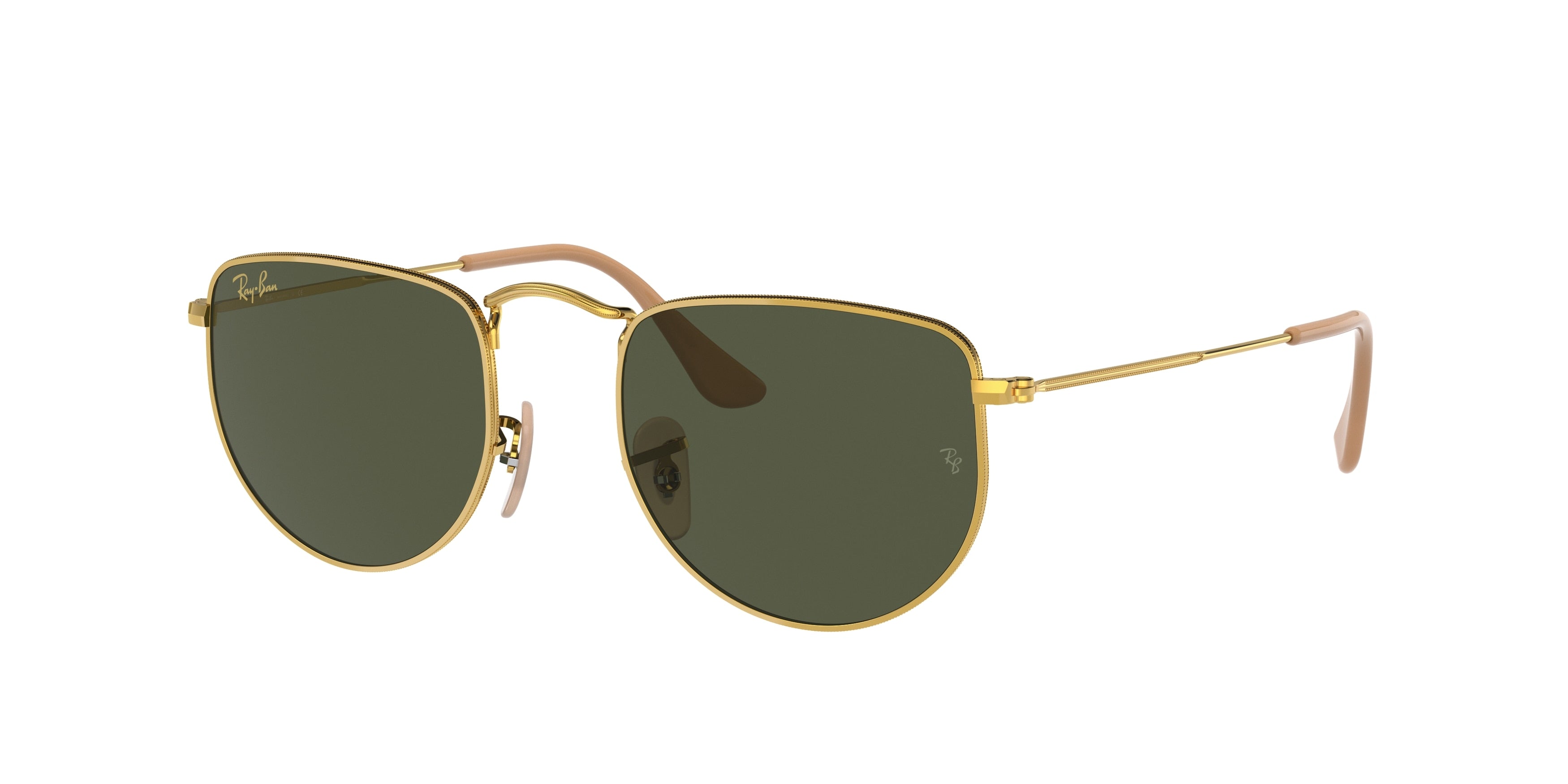 Ray-Ban ELON RB3958 Irregular Sunglasses  919631-Gold 50-145-20 - Color Map Gold