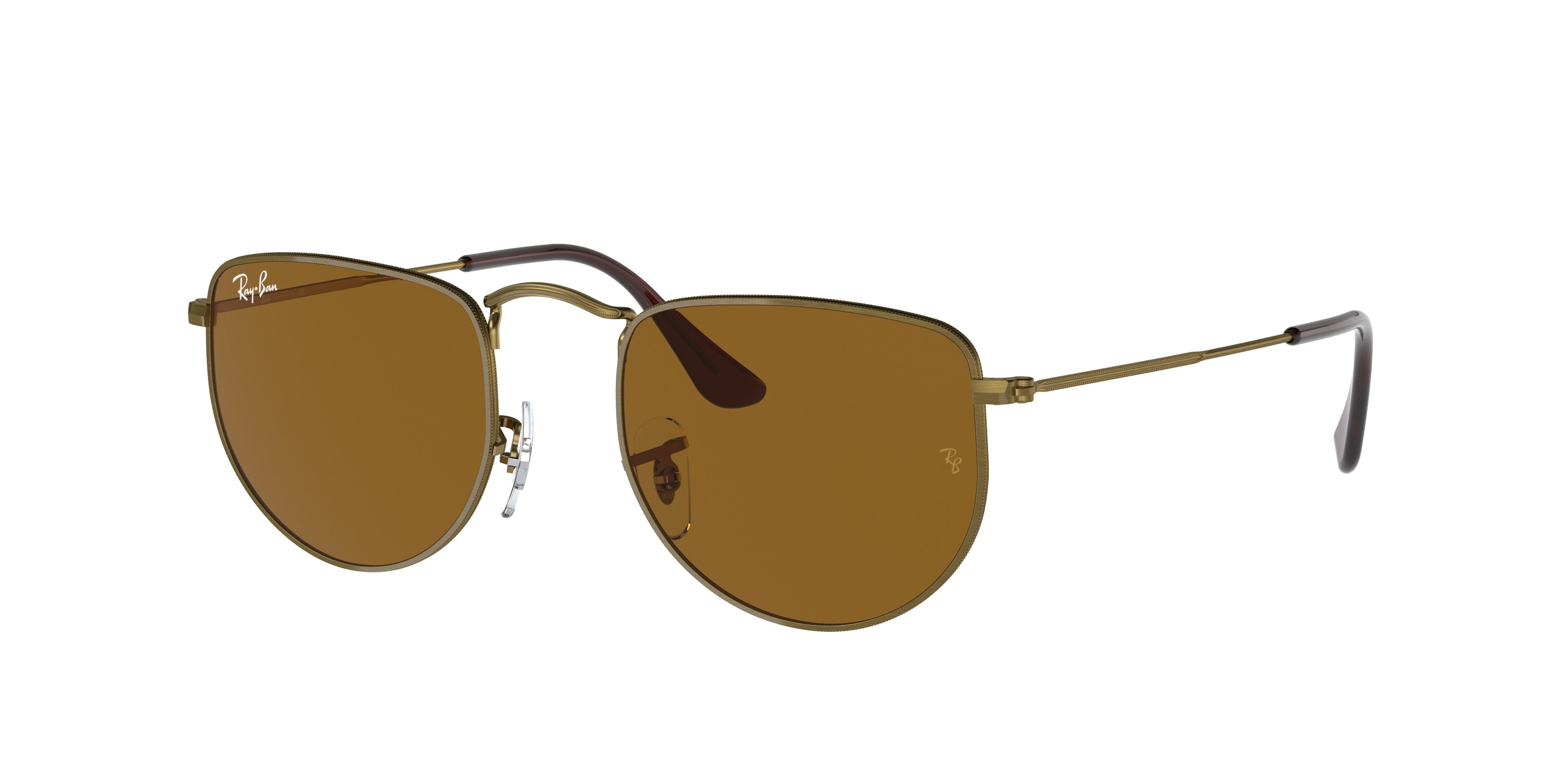 Ray-Ban ELON RB3958 Irregular Sunglasses  922833-Antique Gold 47-140-20 - Color Map Gold